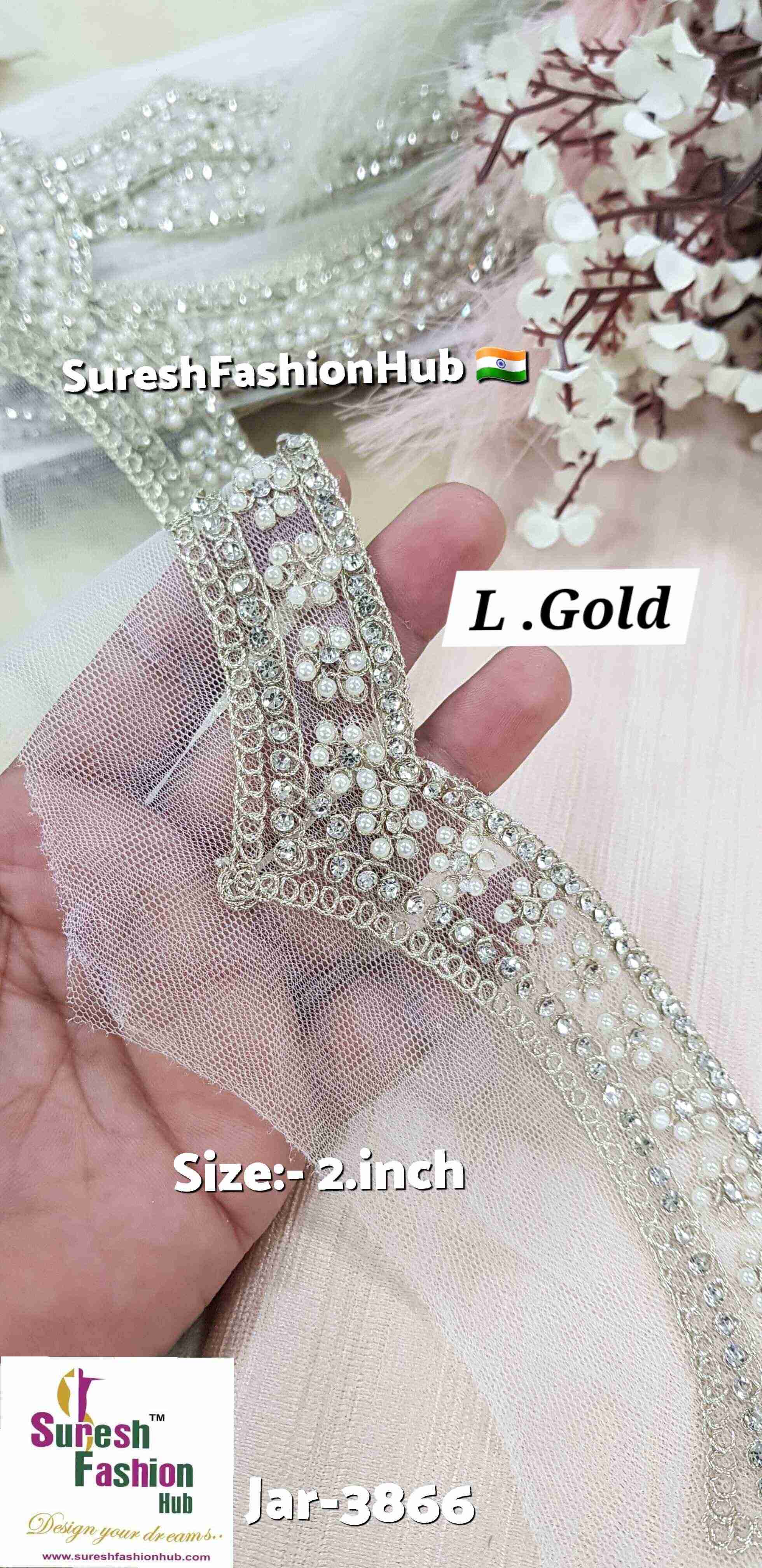 Scalloped Floral Dori Lace