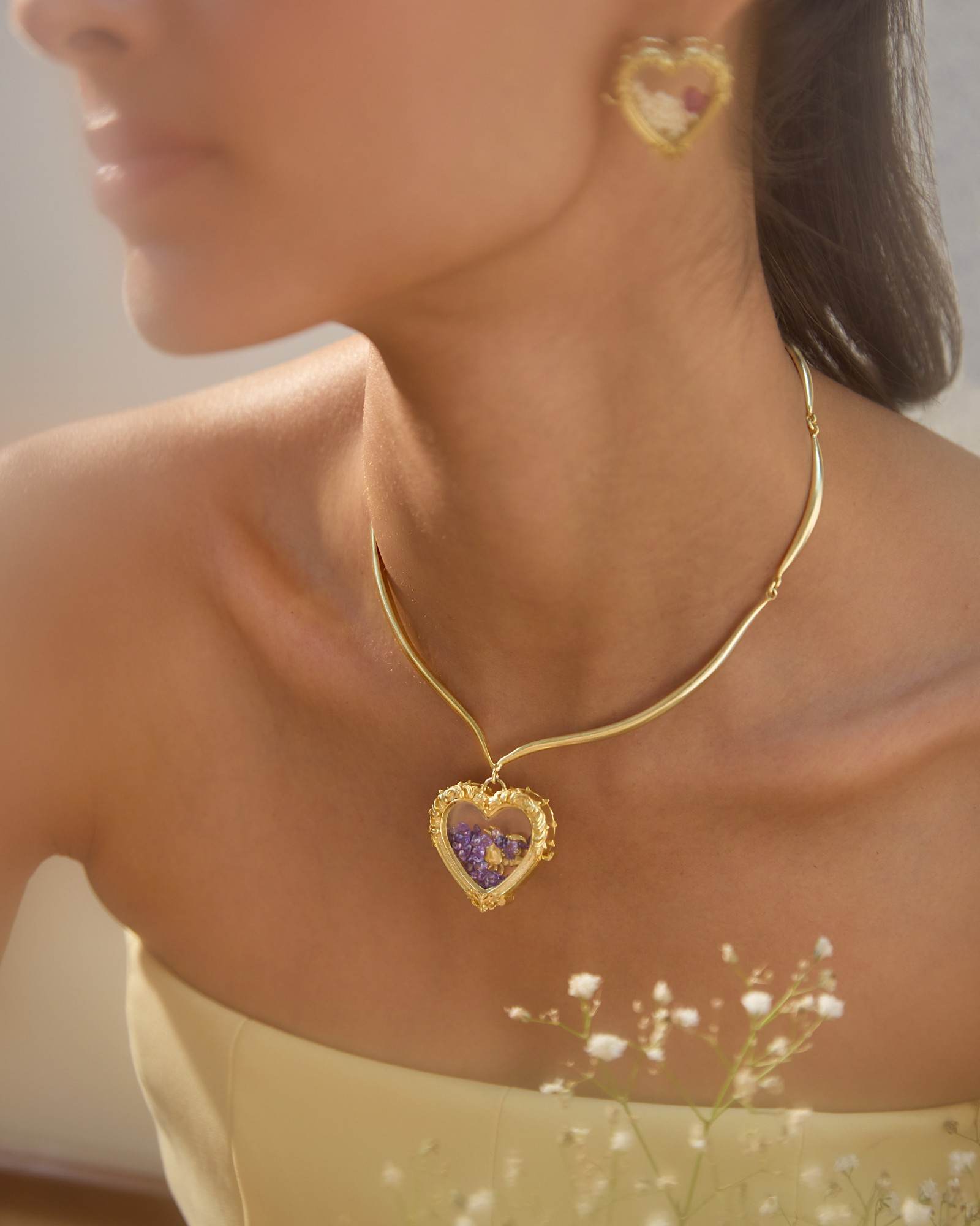 Tijori Love lock Pendant
