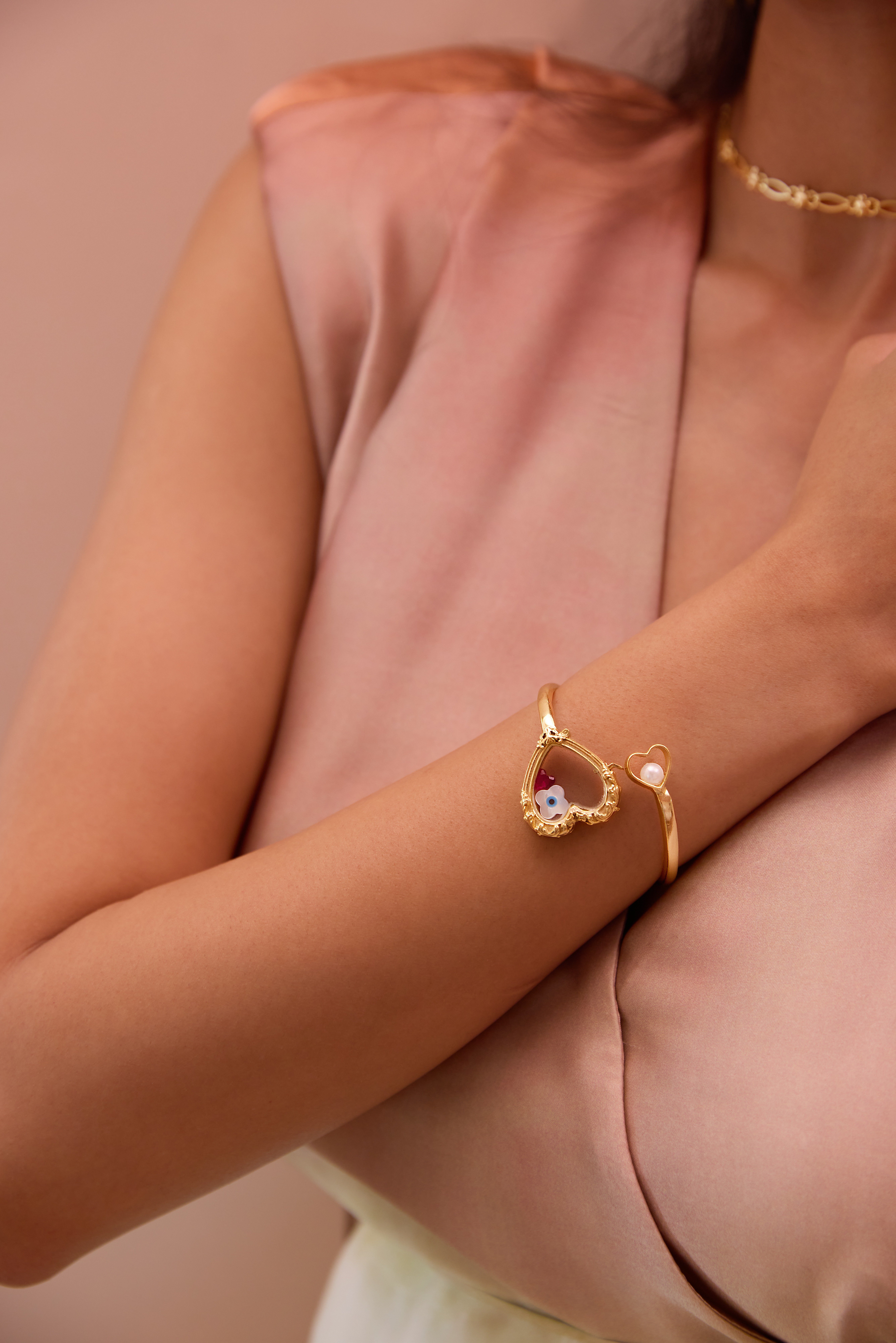 Dual Mini Heart Bracelet
