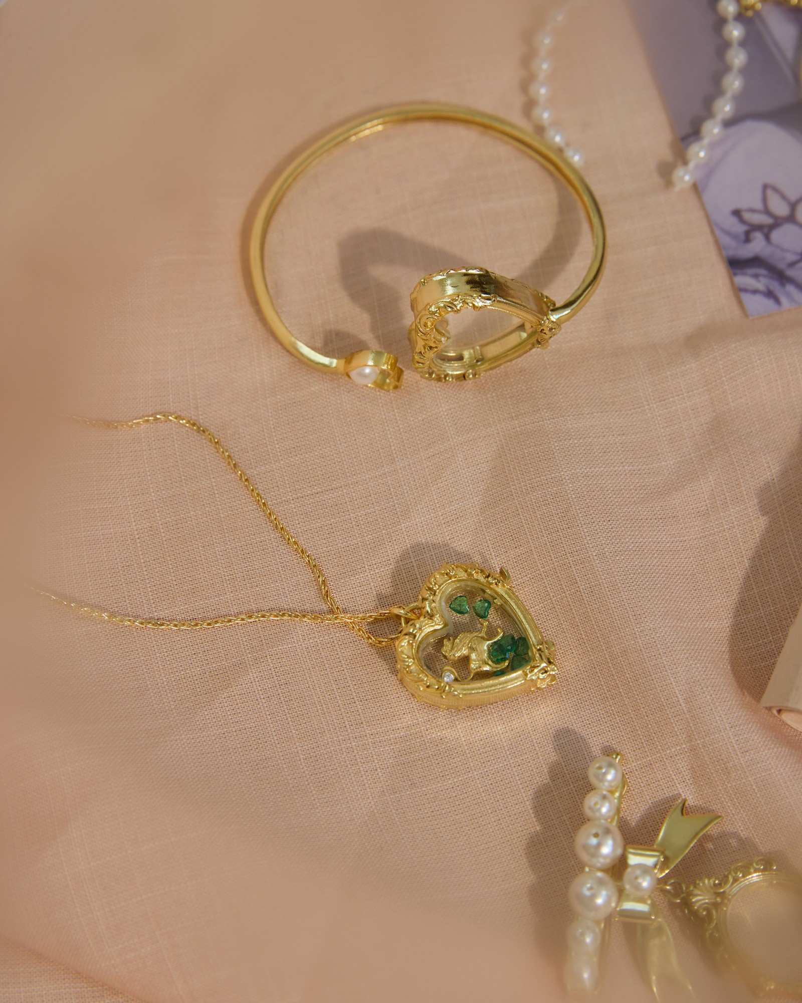 Dual Mini Heart Bracelet