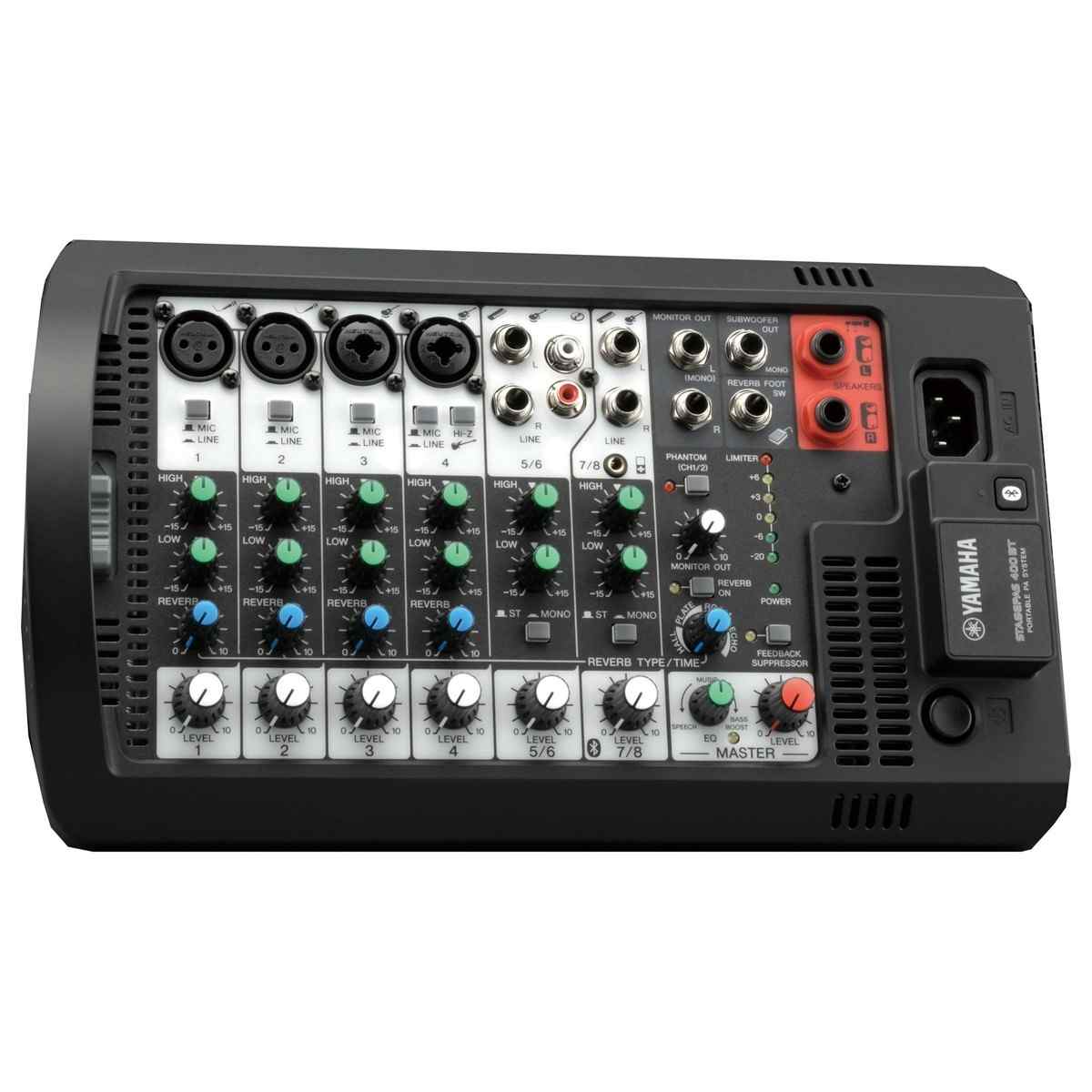 Yamaha STAGEPAS 400BT Portable PA System with 8-Channel Mixer and Bluetooth 2