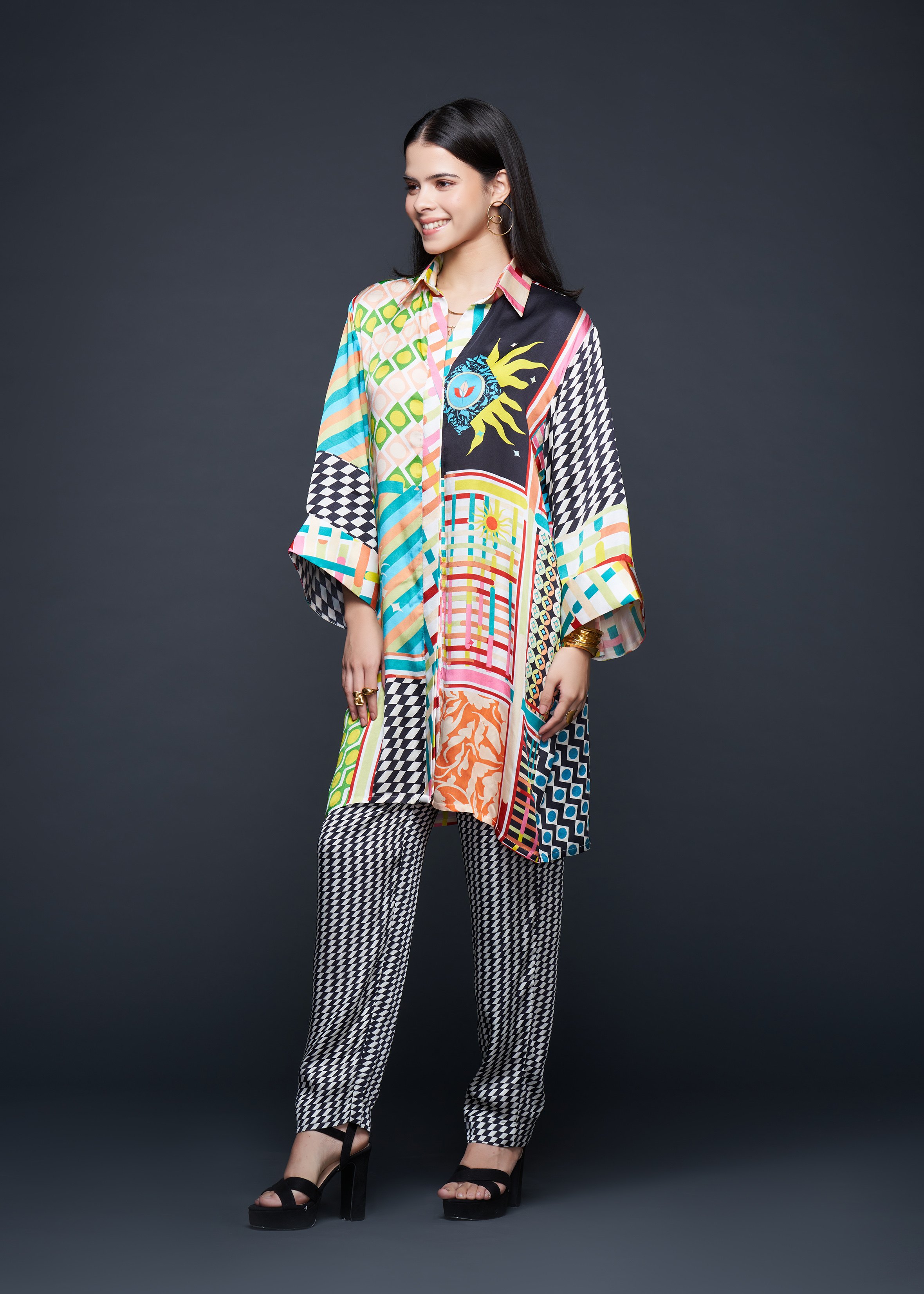 Printed Oversized Shirt​