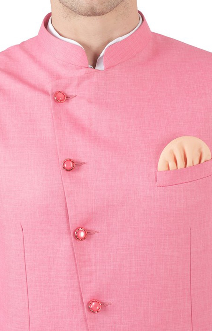 TAHVO | Tahvo Men's Nehru Jacket with Kurta Pyjama 3 Piece Set Men's Kurta Pyjama 3