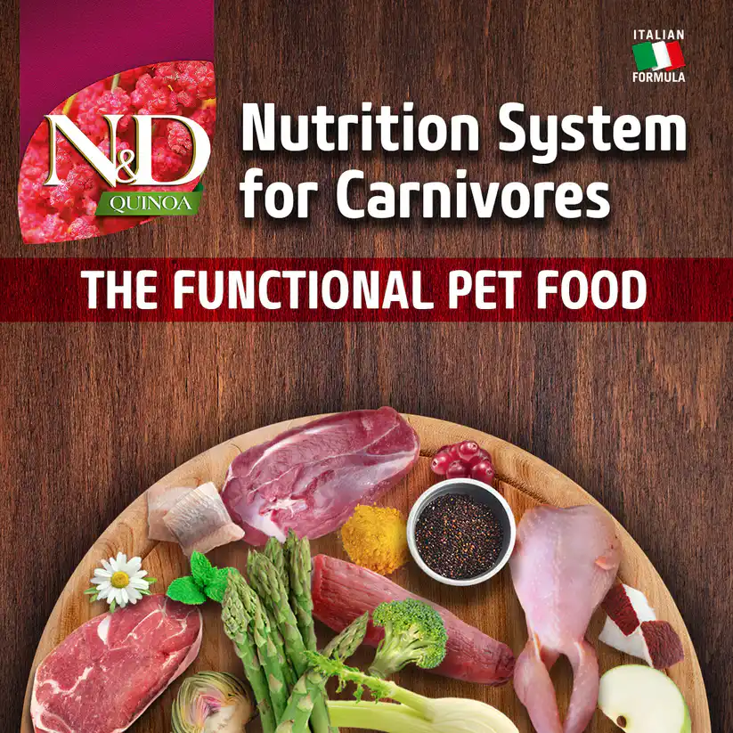 Farmina N&D Grain Free Quinoa Weight Management Lamb Adult Dry Cat Food