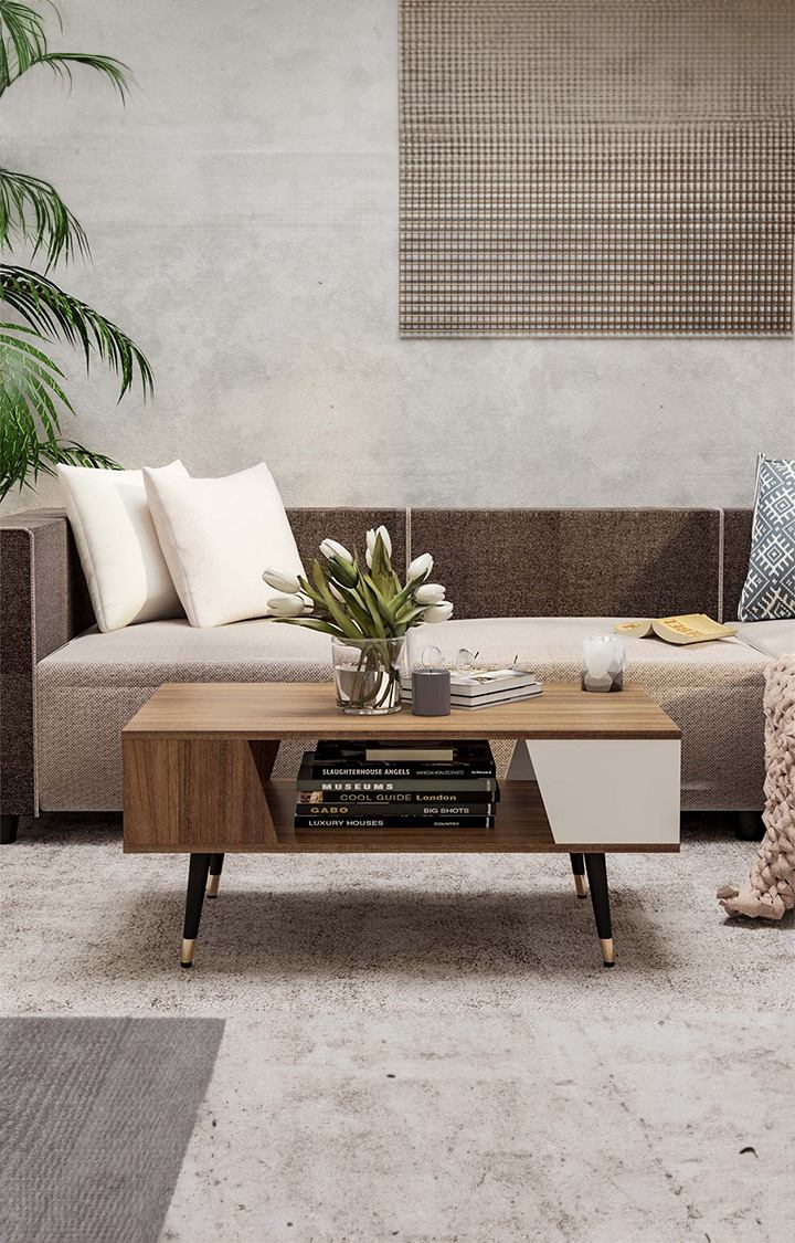 Toco Coffee Table | Center Table for Living Room - Leon Teak