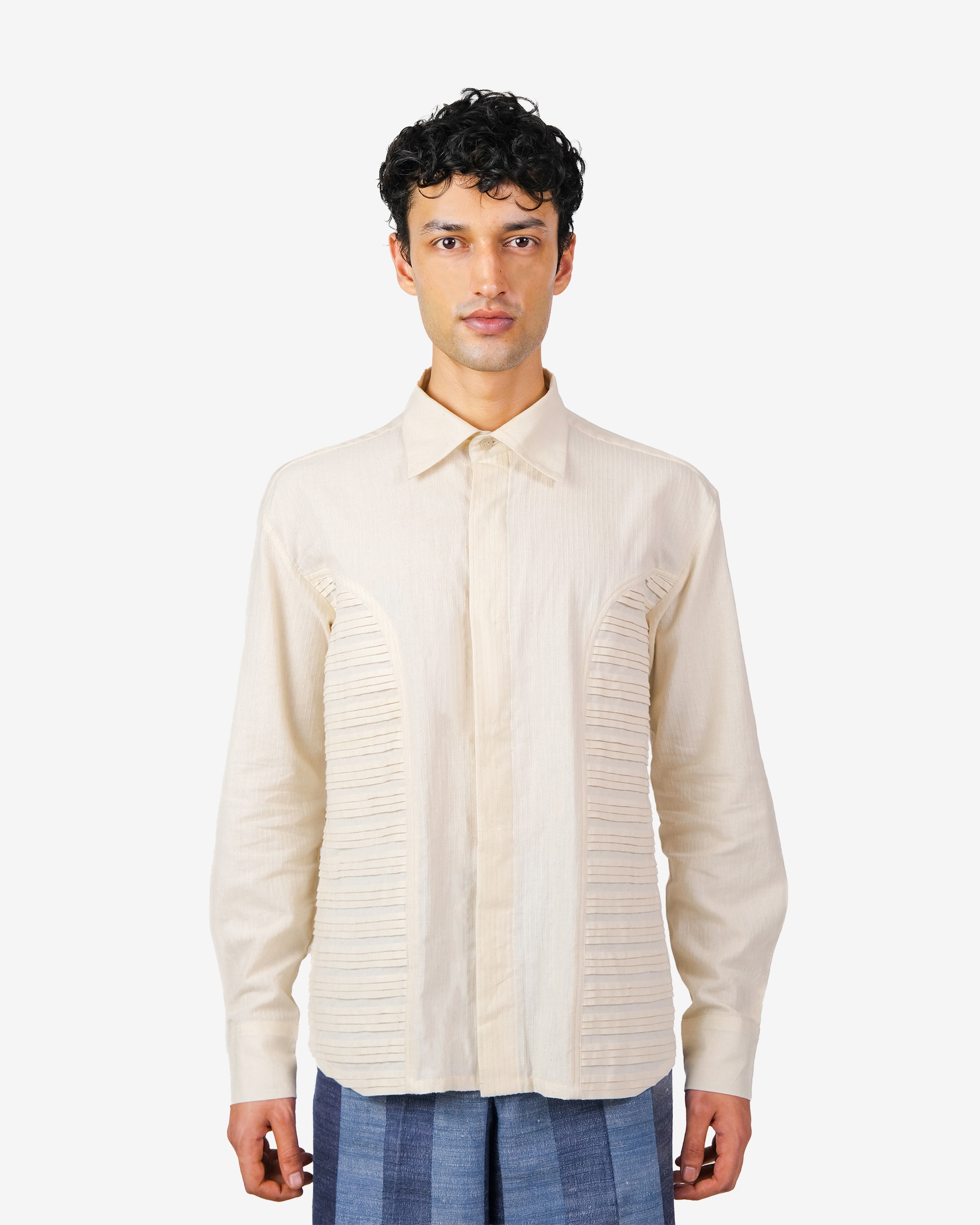 Madri Pintucks Shirt