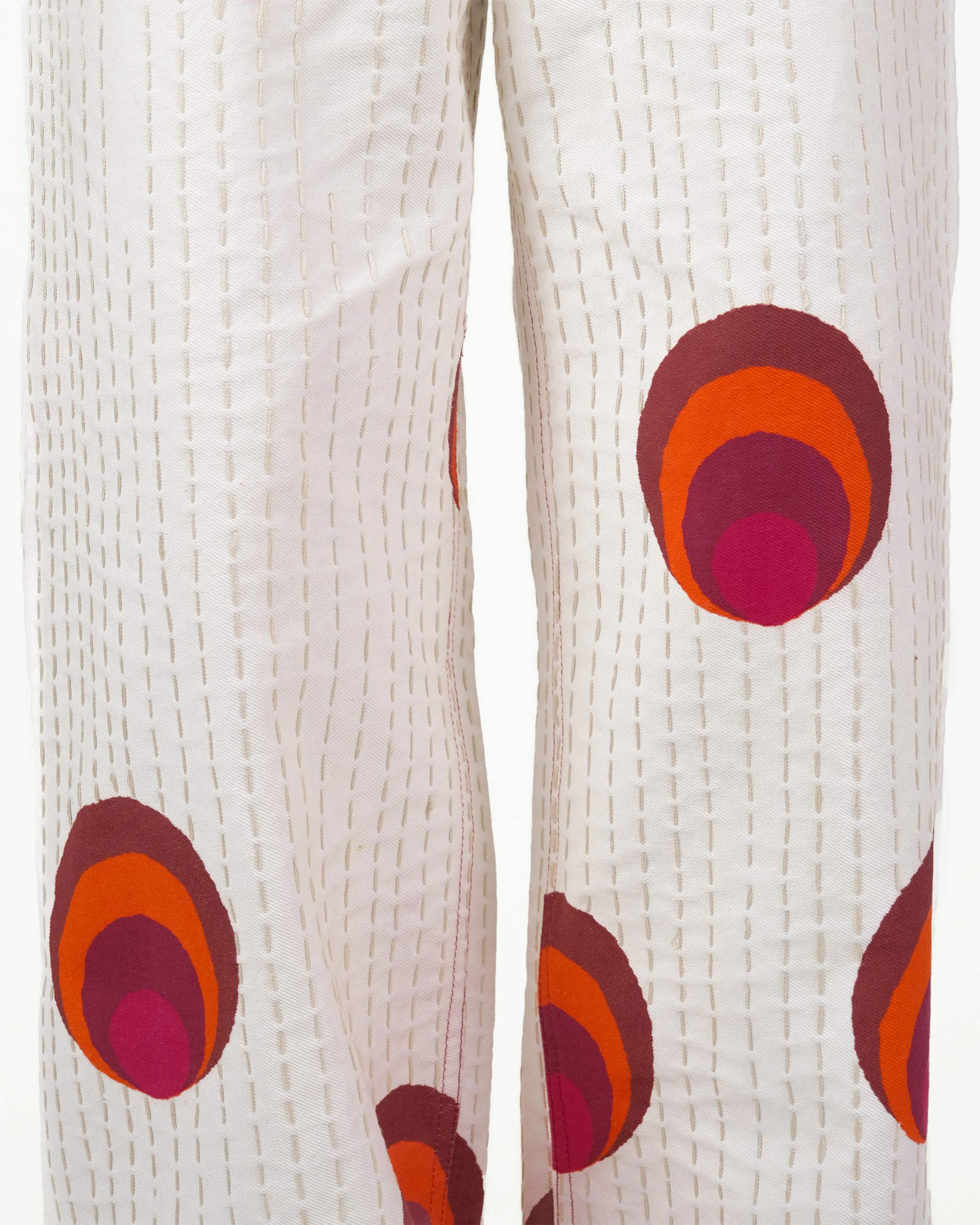 Mor Kantha Denim Trousers
