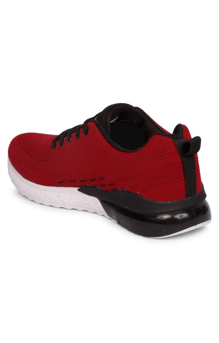 Maroon Black Running Shoes