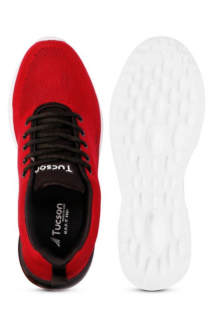 Maroon Black Running Shoes