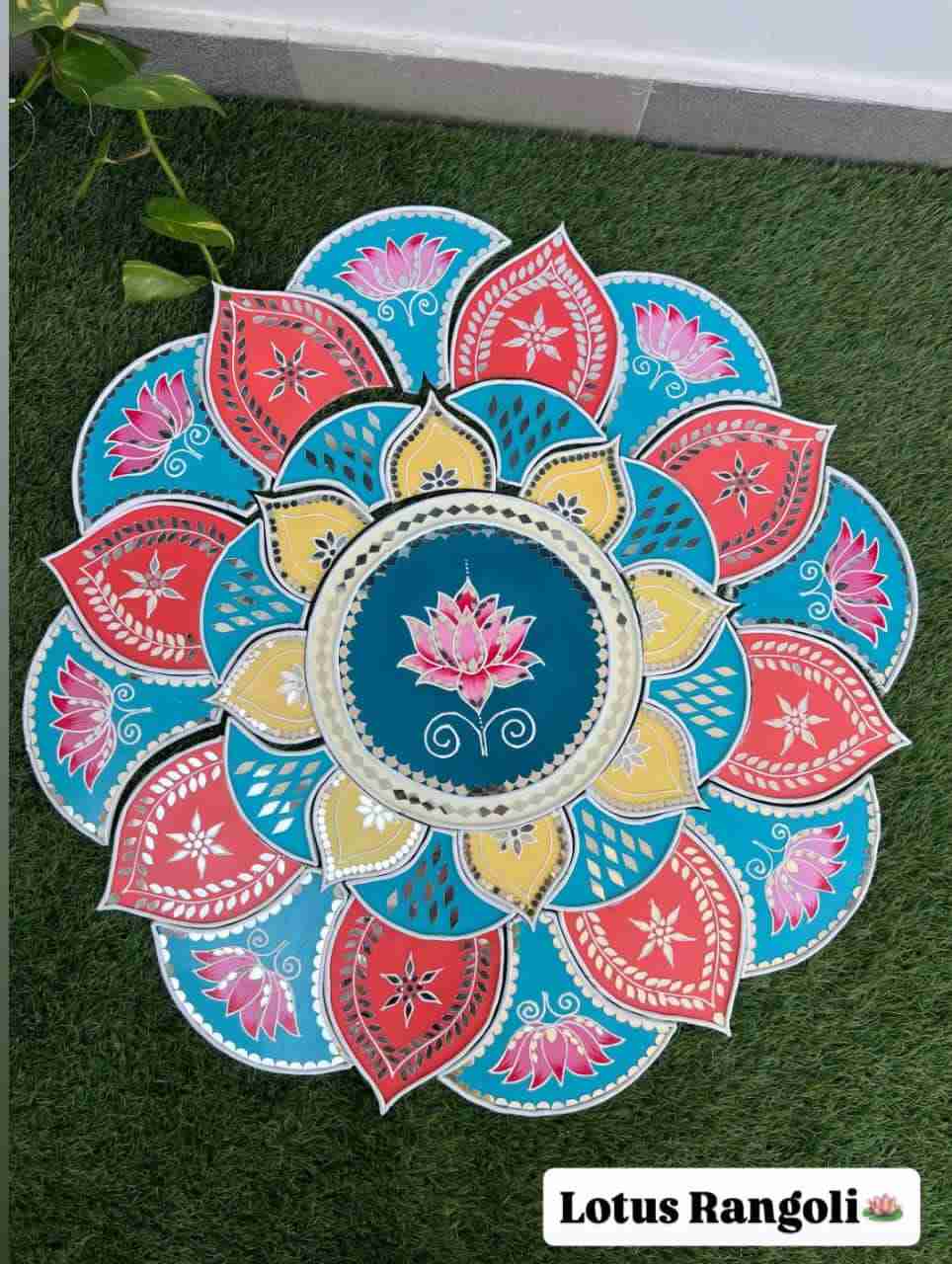 Dot Mandala Rangoli