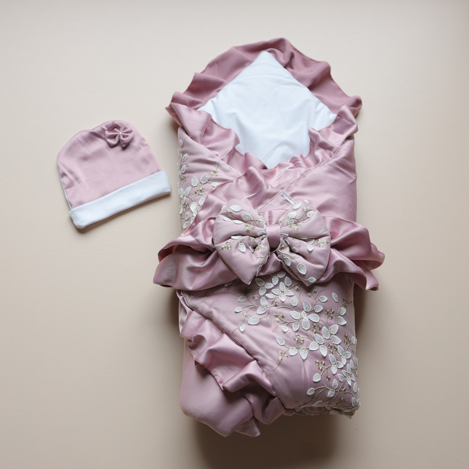 Rosé Fleur Drape Set