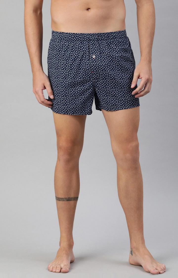 Men's Printed Woven Boxers (Pack of 2)