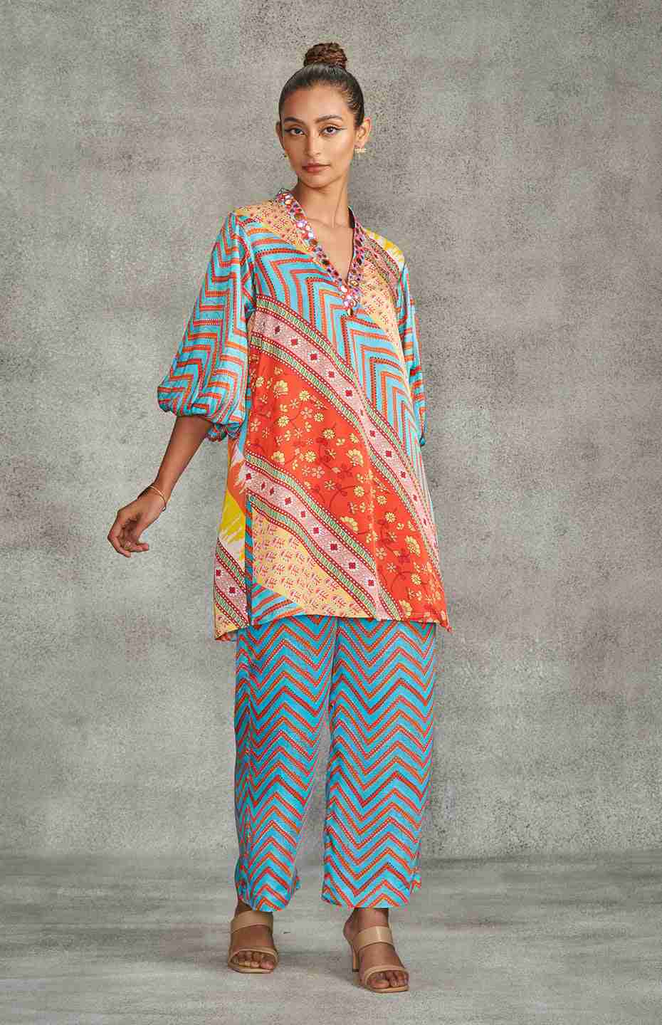 Tribal Mirror 2.0 Kurti