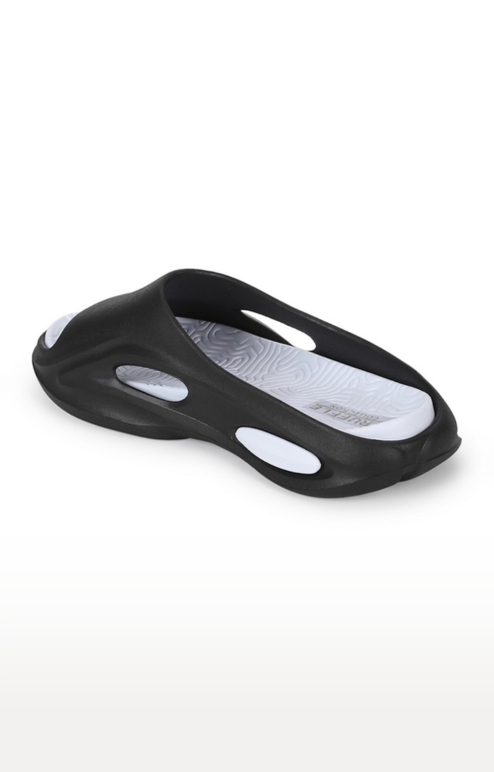 Black PU Slip-On Flats