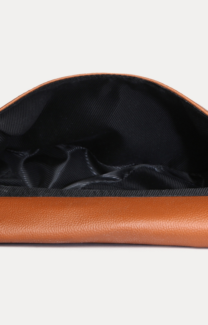 Truffle Collection | Women's Tan Sling Bag 3