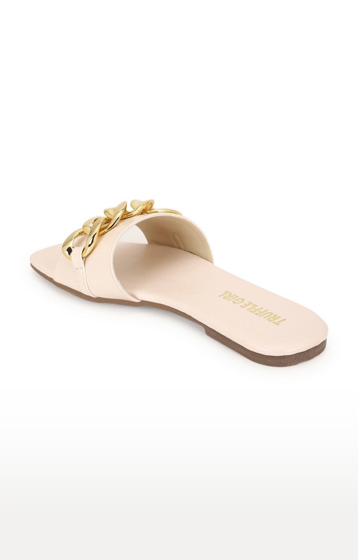 Putty PU Gold Chain Slides