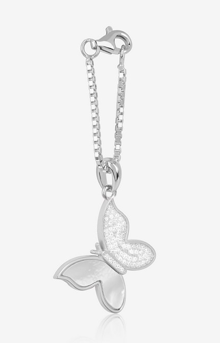 Starry Zircon Silver Pendant set