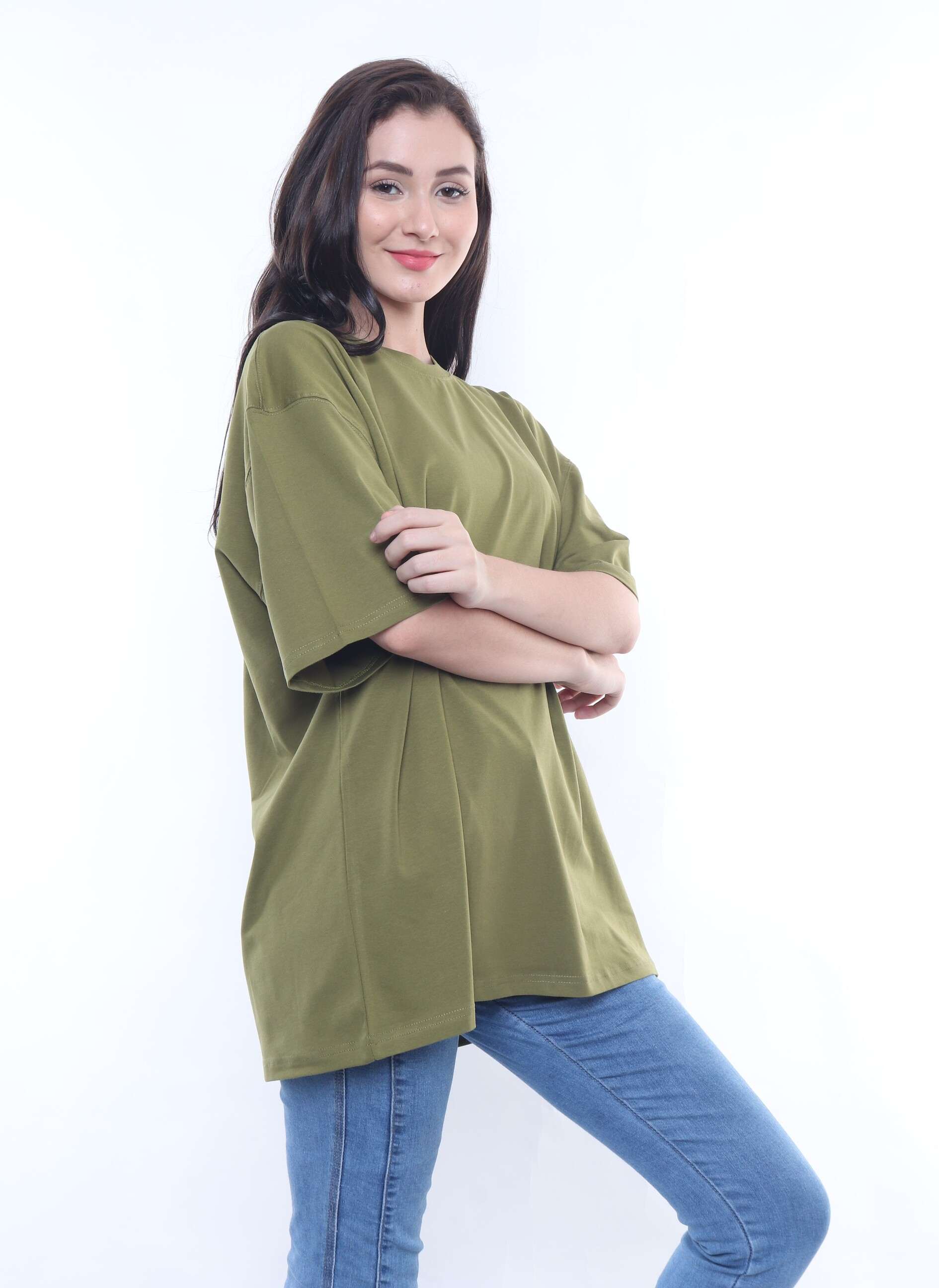 Olive Oversized T Shirt