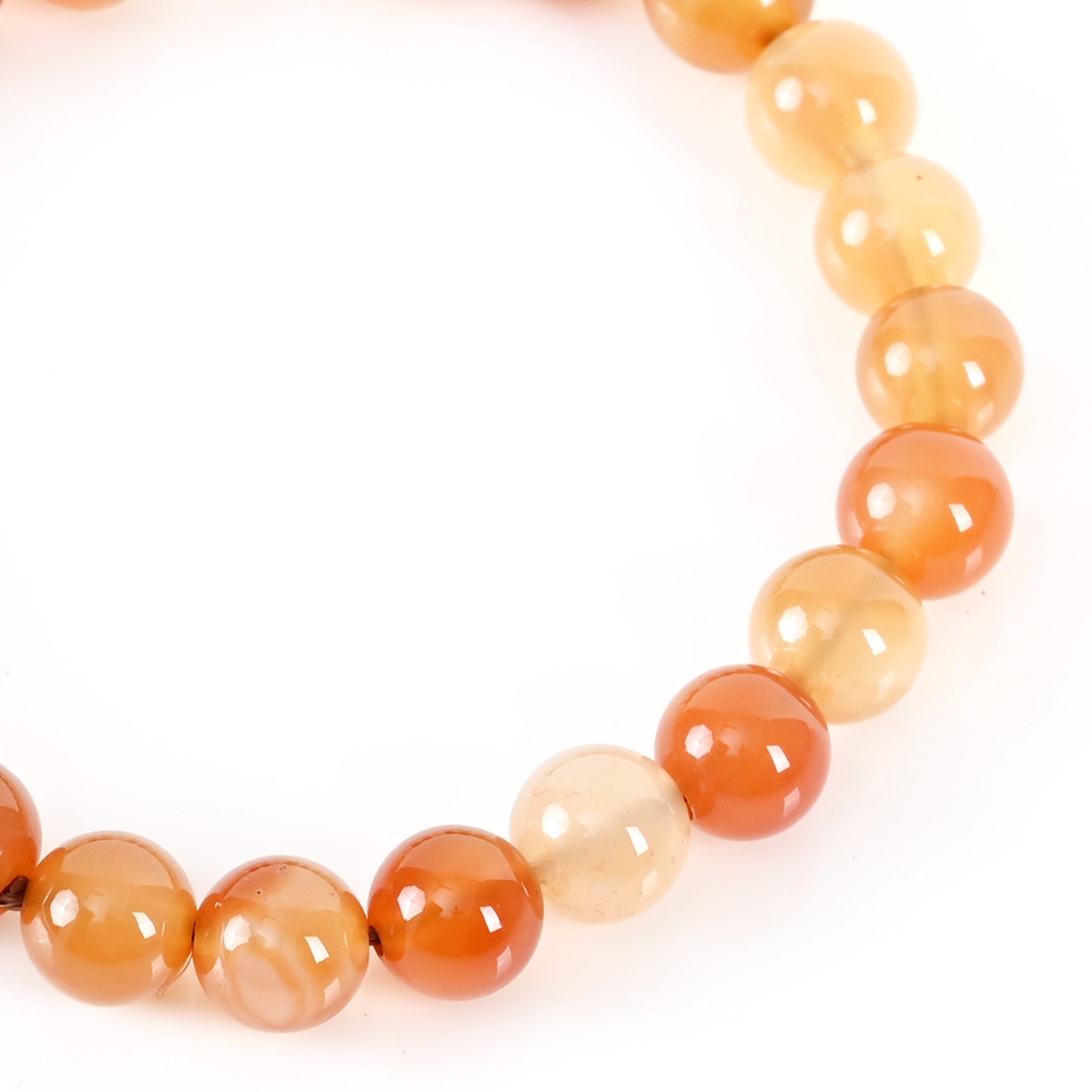Shiv Ratan Kendra Carnelian Stretchable Bracelet: Physical & Emotional Healing