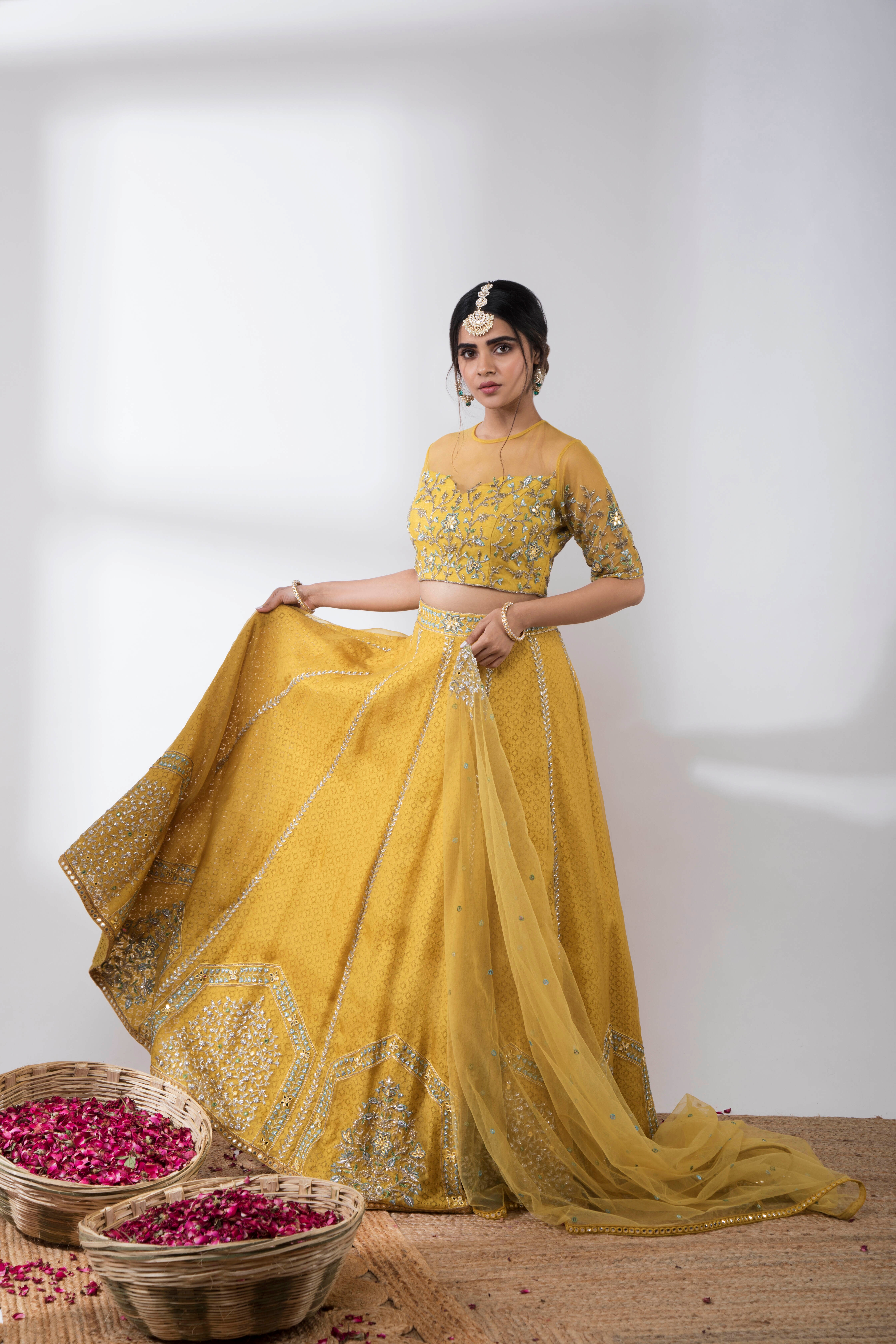 Offwhite Lehenga Choli Dupatta Indian Designer Lengha Custom Stiched Made  to Order for Women Exclusive Wedding Party Wear Designer Choli 7 - Etsy