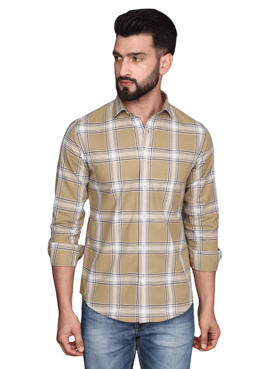 Albion Mens Cafe Trombone Shirt F/S
