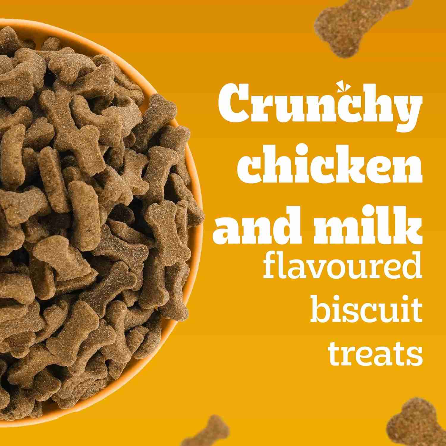Pedigree Biscrok Protein & Calcium Biscuits for Dogs with Milk & Chicken 900 g