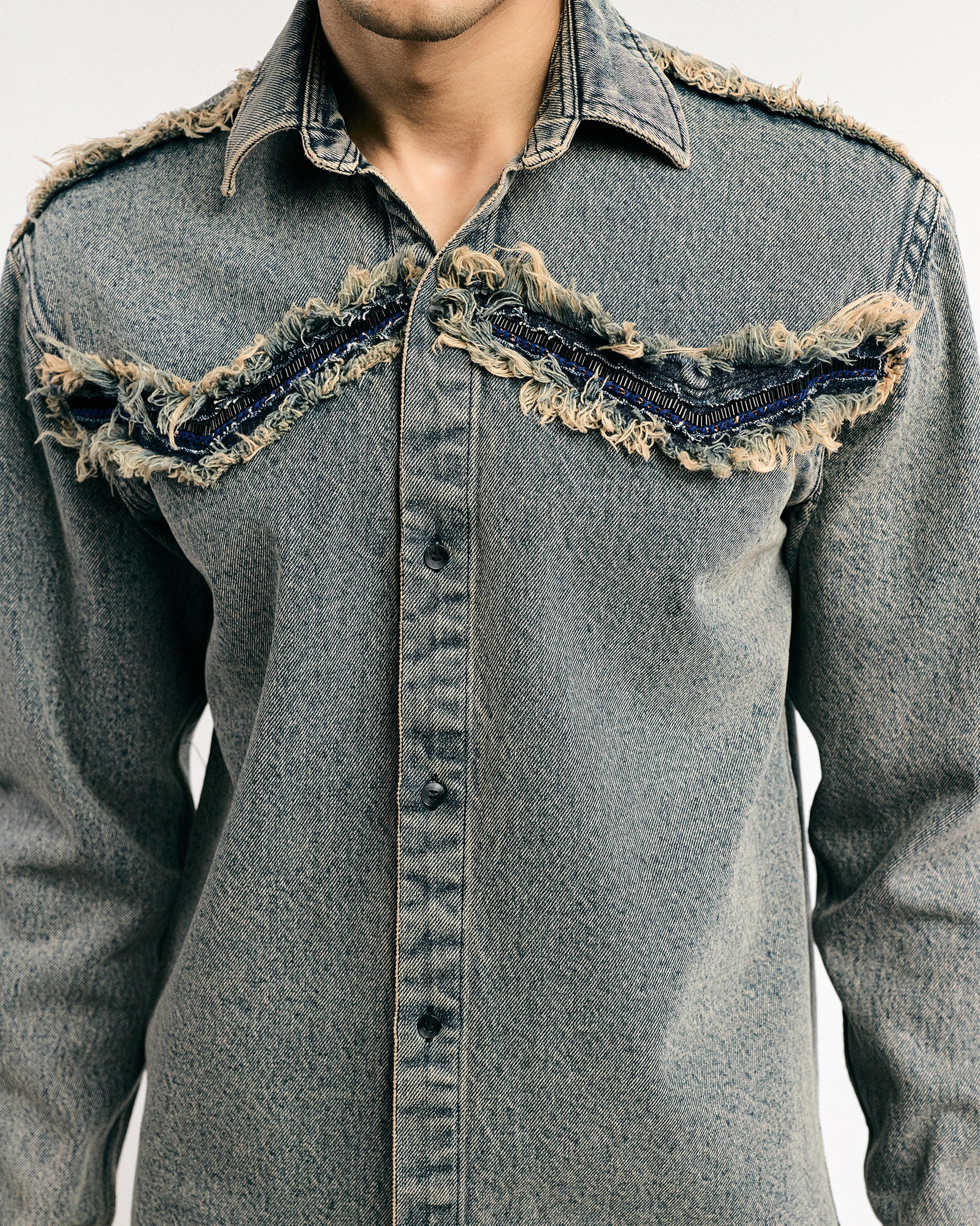 Tactile Denim Shirt
