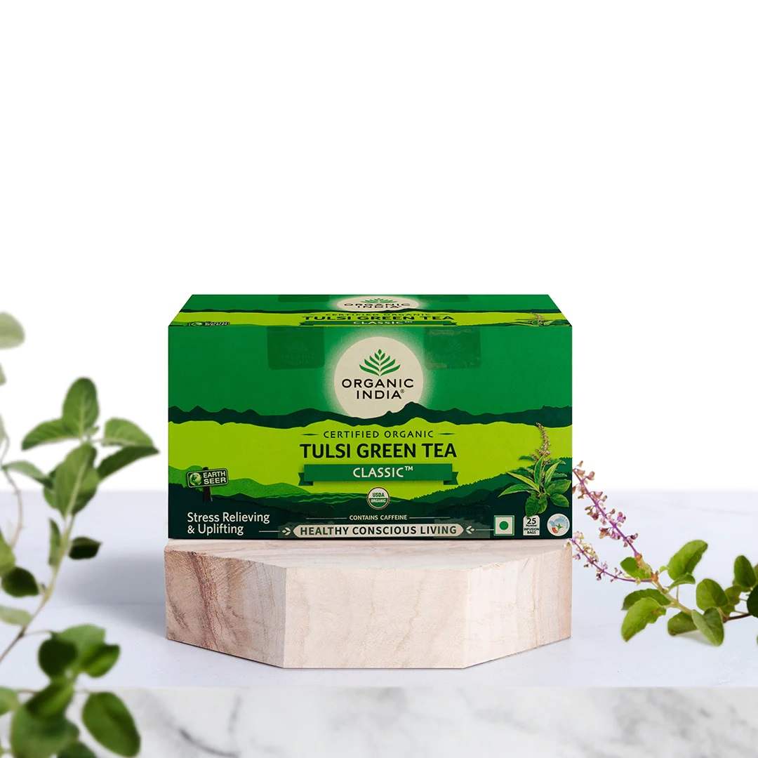 Tulsi Green Tea Classic ( Organic India, Lucknow )