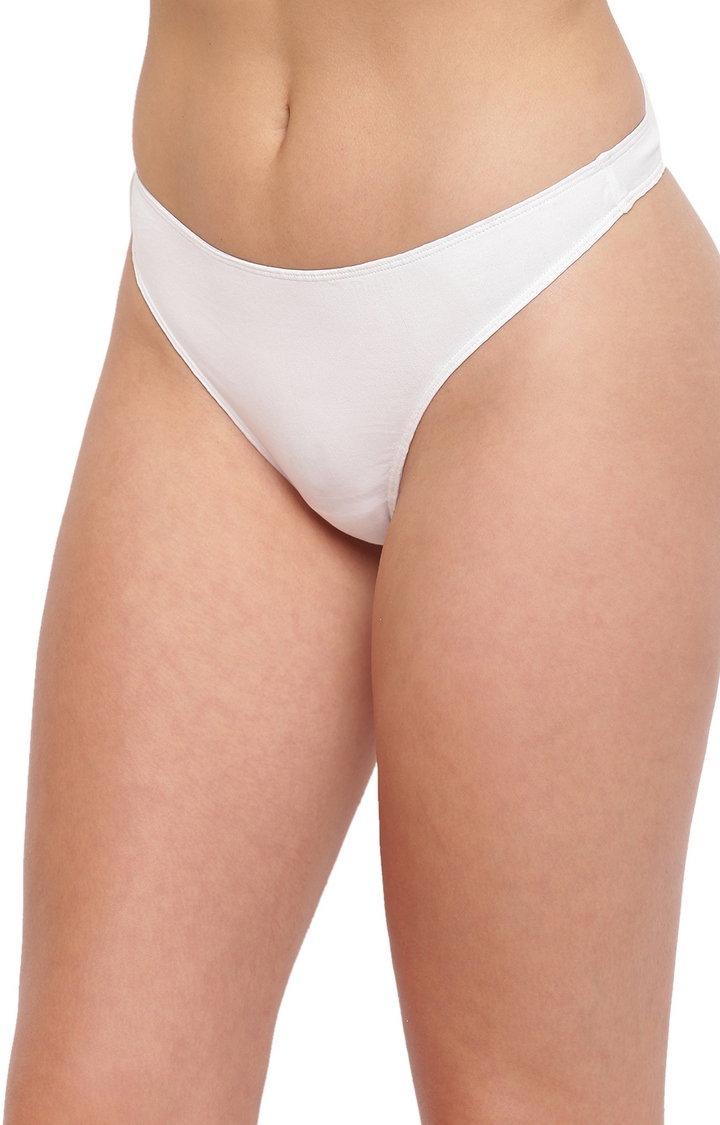 BASIICS by La Intimo | Black and White Spank Me Naughty Thong Pack of 3 2