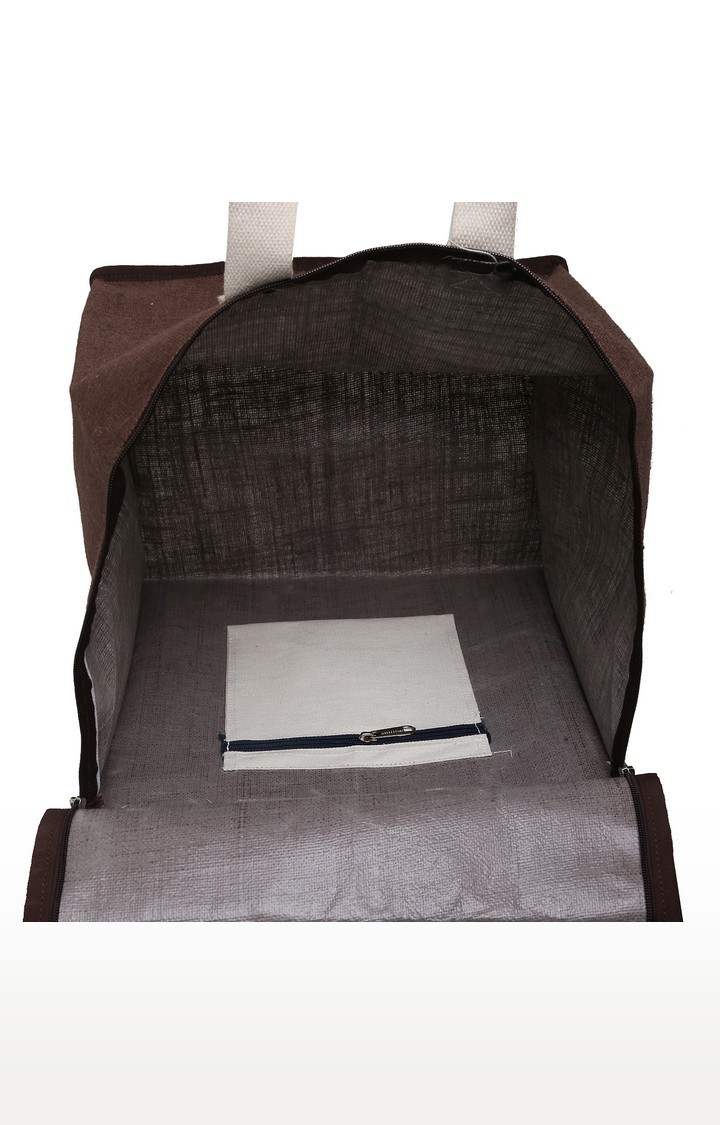 Double R Bags Jute Shopping Grocery Vegetable Bag With Reinforced Handles (Pack Of 2)
