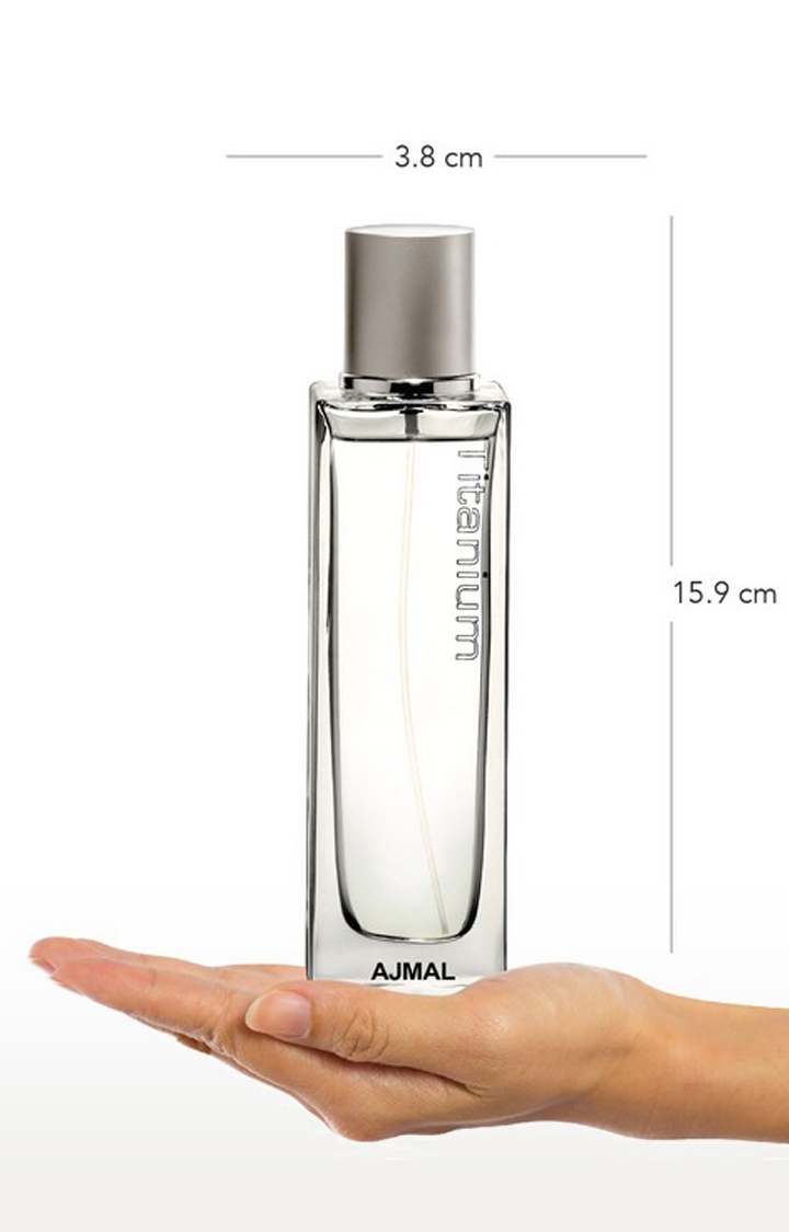 Ajmal | Ajmal Titanium EDP Perfume 100ml for Men and Classic Oud Concentrated Perfume Oil Oudh Alcohol-free Attar 10ml for Unisex 4