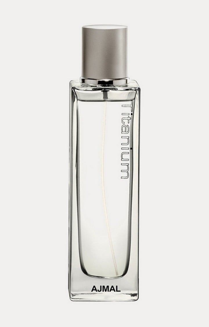 Ajmal Titanium EDP 100ML Long Lasting Scent Spray Fresh Perfume Gift For Men - Made In Dubai