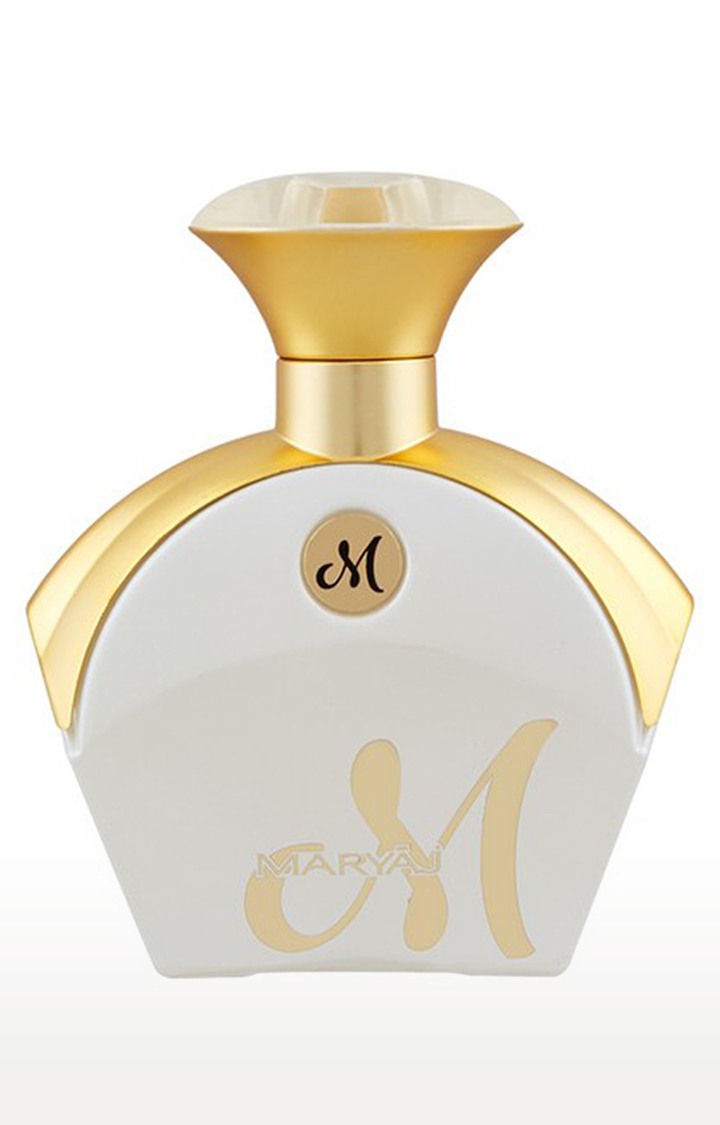 Ajmal TITANIUM & MARYAJ MWHITE Bundle of 2 Eau de Parfum Gift for Man and Women Longlasting Scent