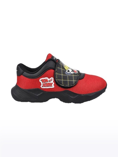 Campus Shoes | Boys Red T&J 05V Casual Slip ons 1