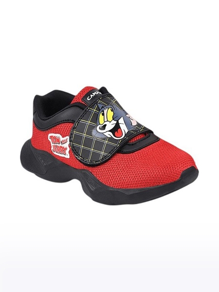 Campus Shoes | Boys Red T&J 05V Casual Slip ons 0