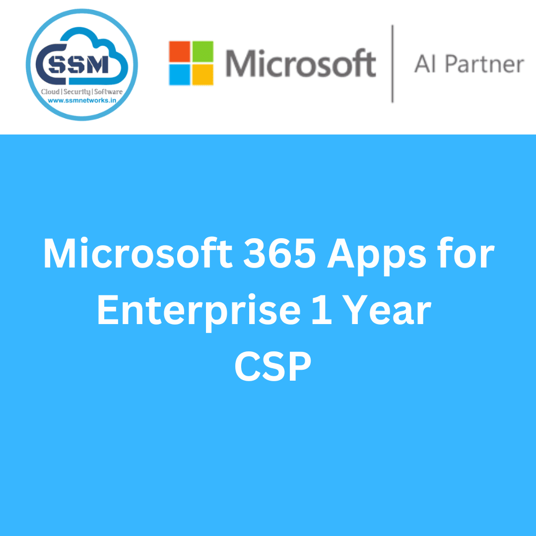 Microsoft 365 Apps for Enterprise (1 Year Subscription) CSP