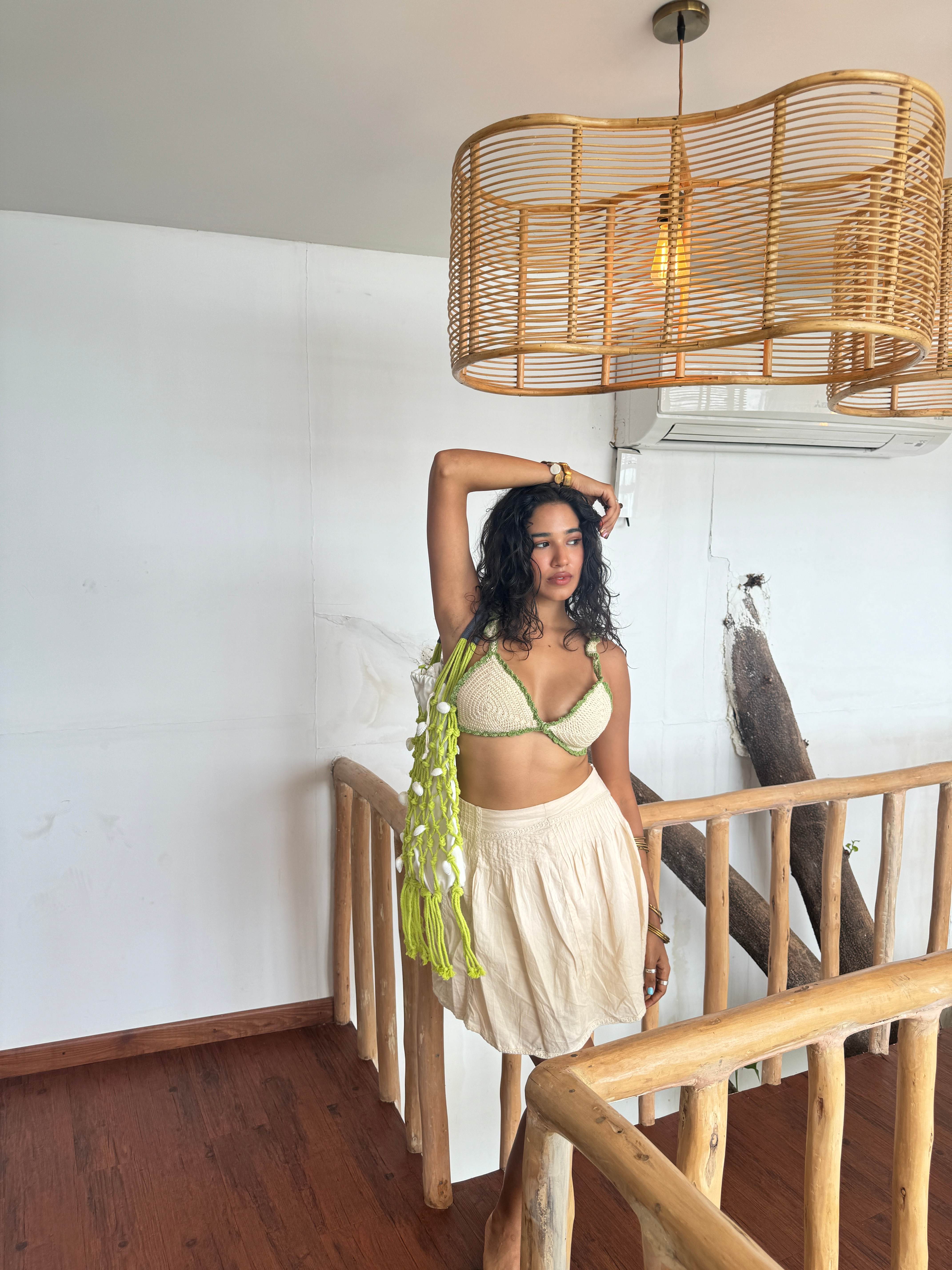 Tropical Twist Summer Bikini Top