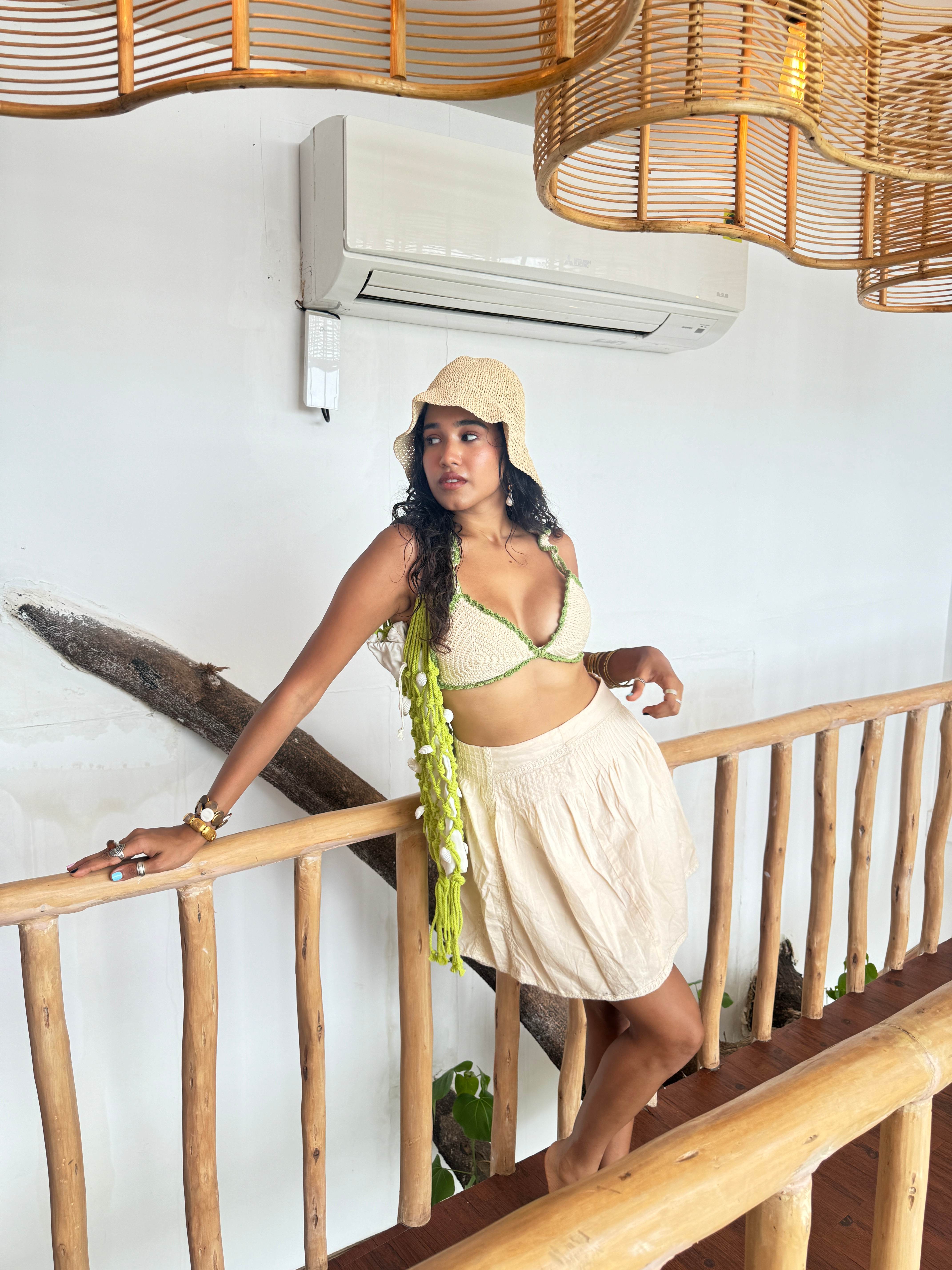 Tropical Twist Summer Bikini Top