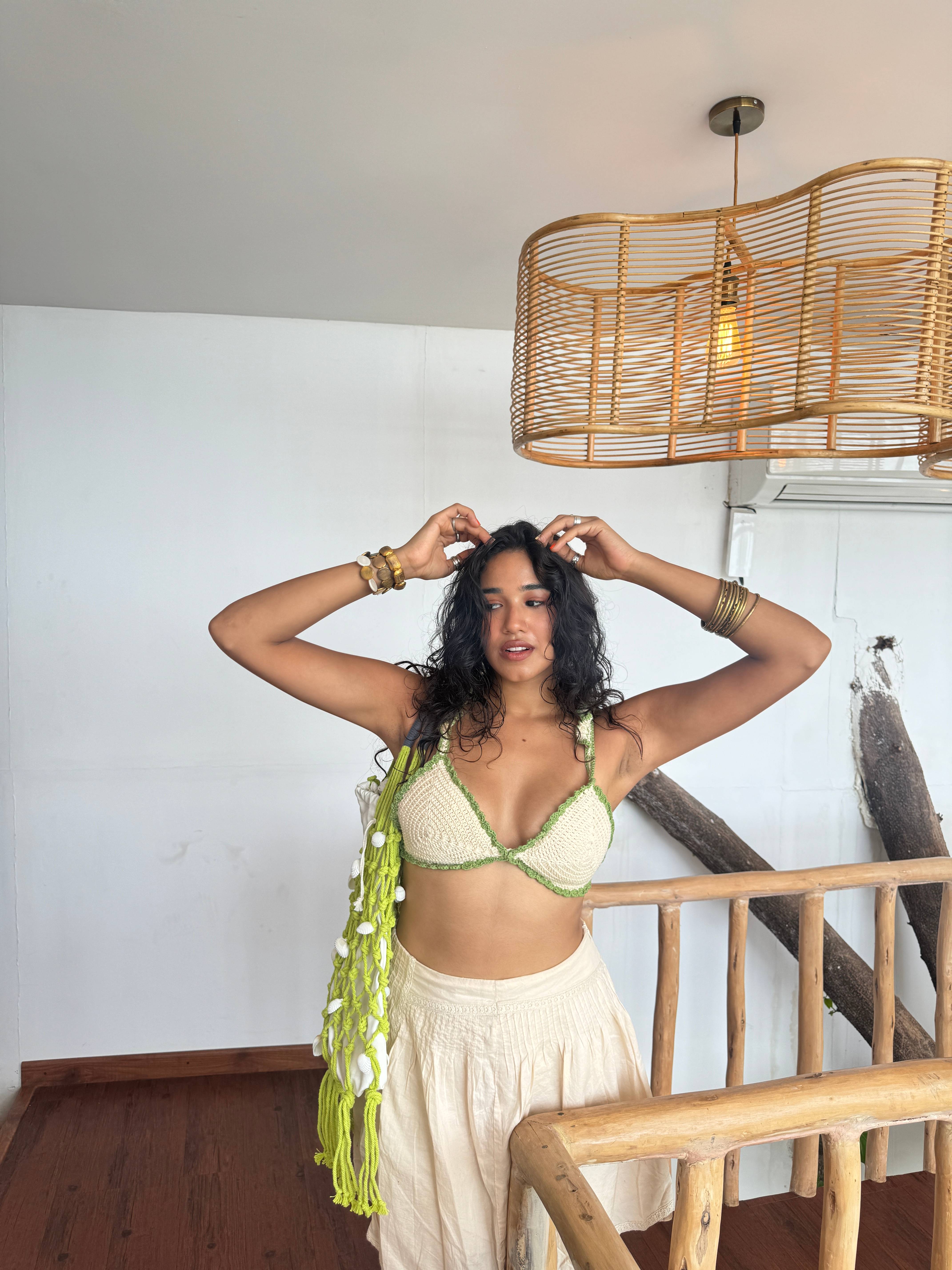 Tropical Twist Summer Bikini Top