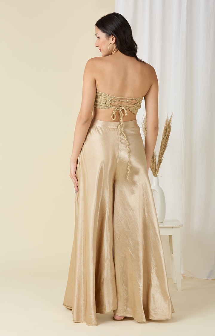 Golden Dusk Bandeau Top