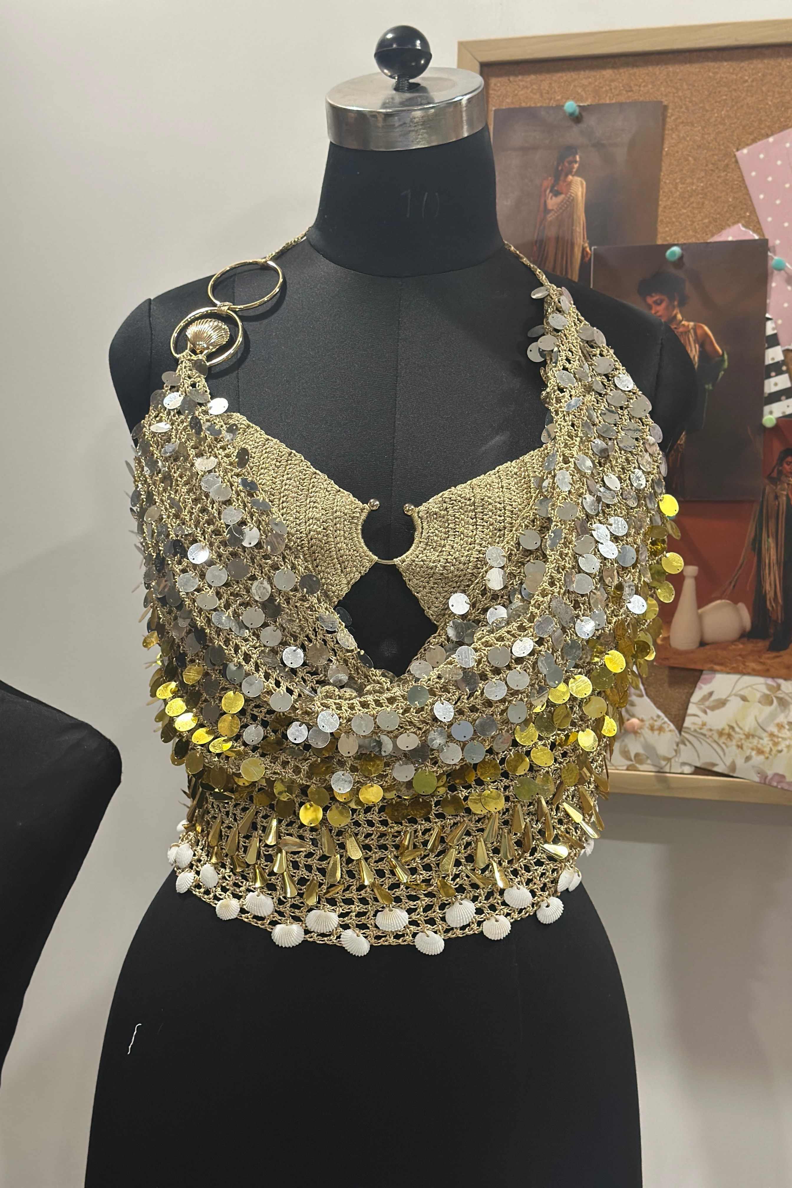 Tropical Glow Crochet Top