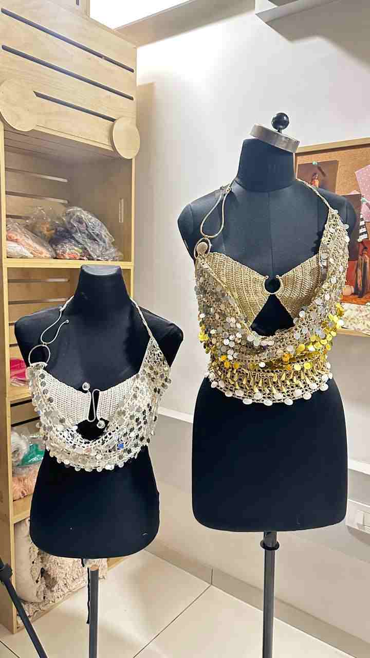 Tropical Glow Crochet Top