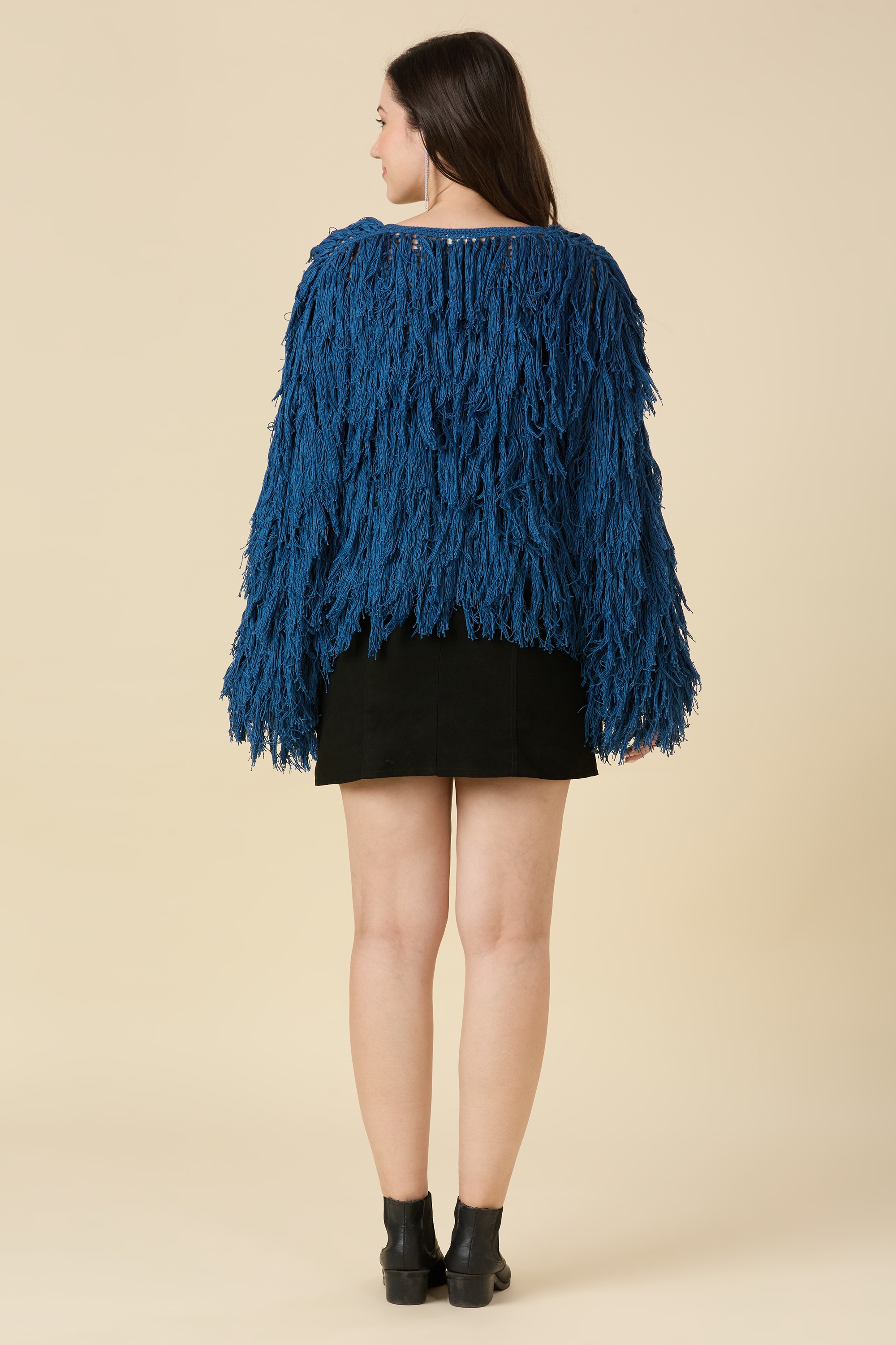 Blue Breeze Shaggy Jacket