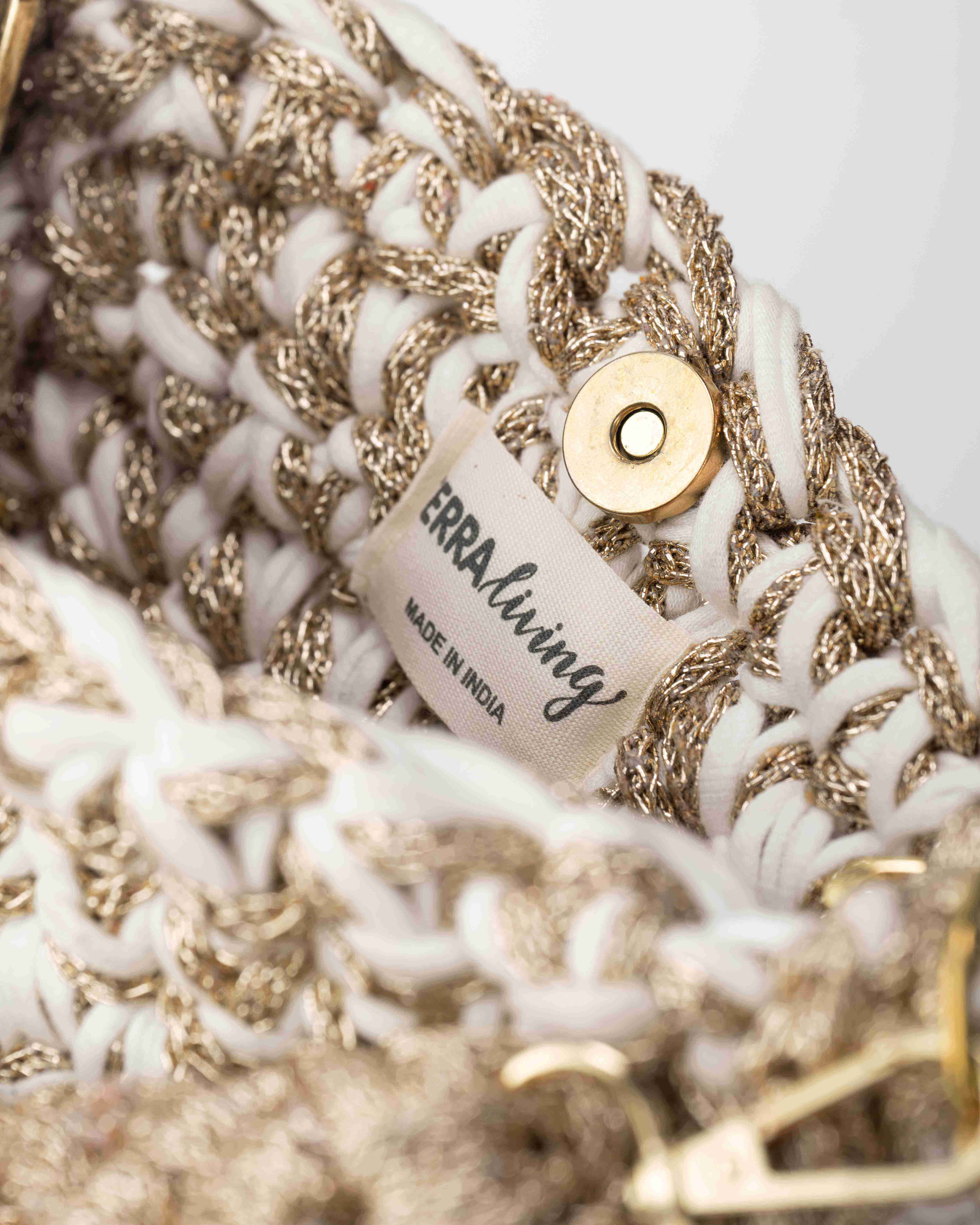 Bold Blend Handbag Metallic