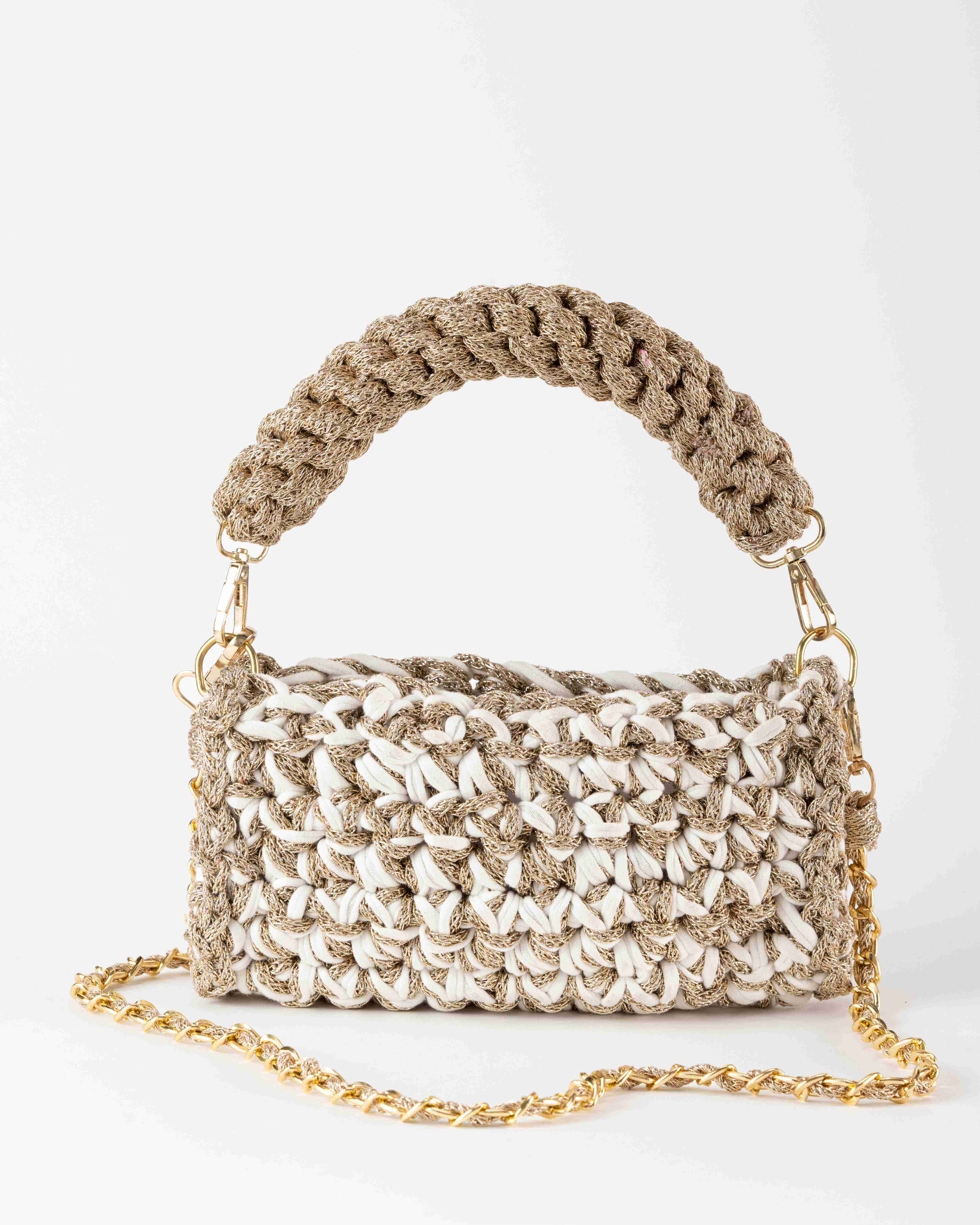 Bold Blend Handbag Metallic