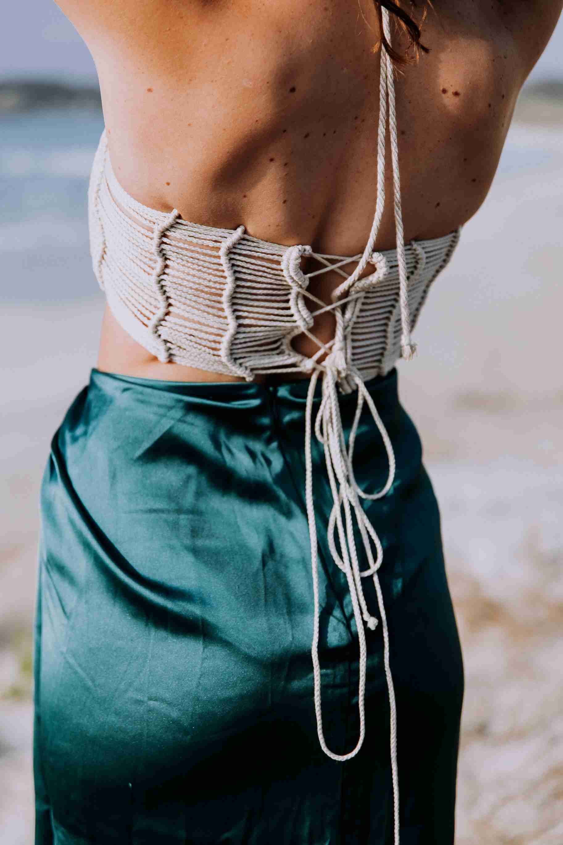 Beach Babe Macrame Bralette