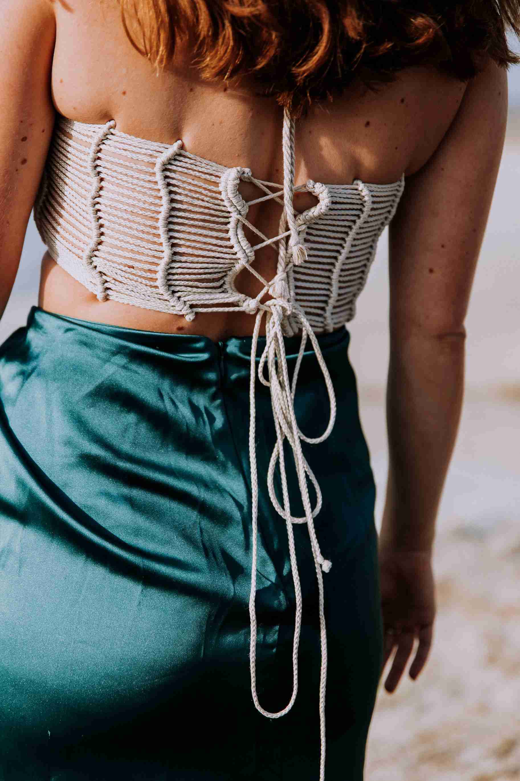 Beach Babe Macrame Bralette