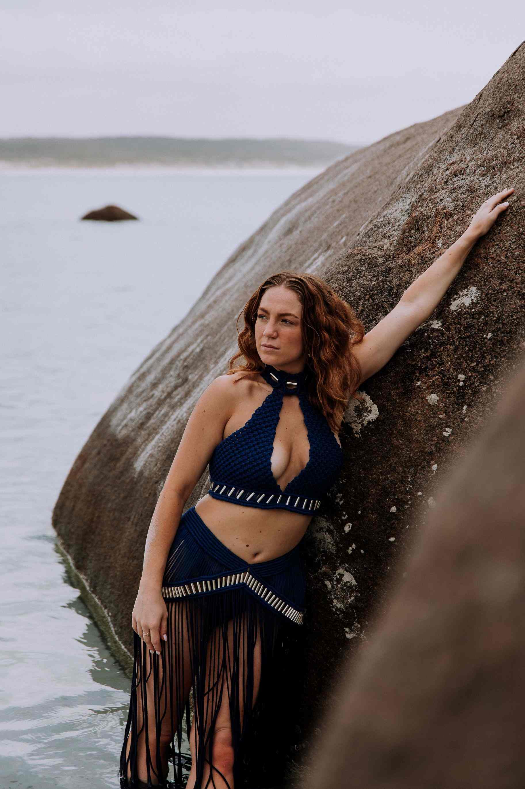 Paradise Found Macrame Skirt