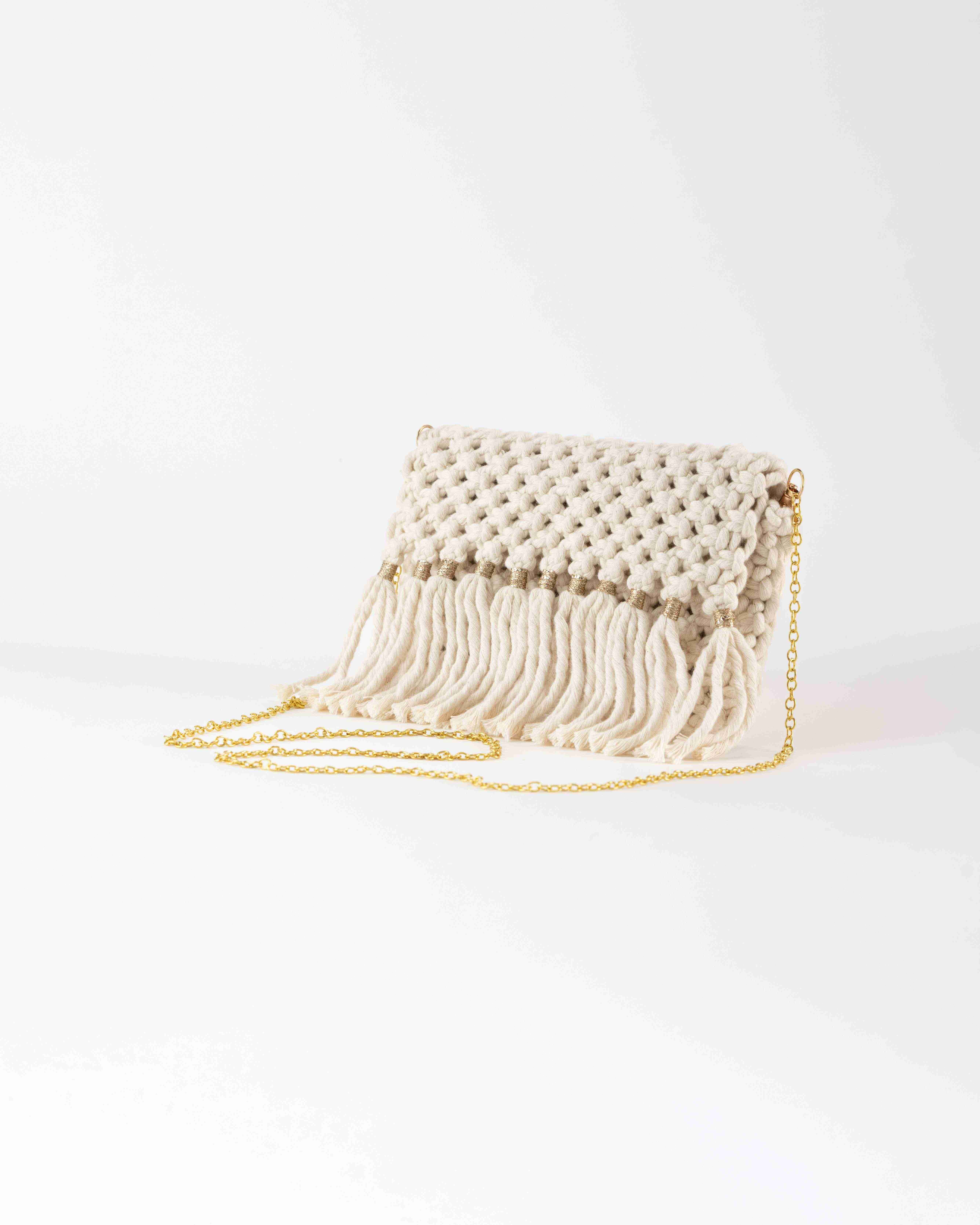 Clutch And Go- Offwhite