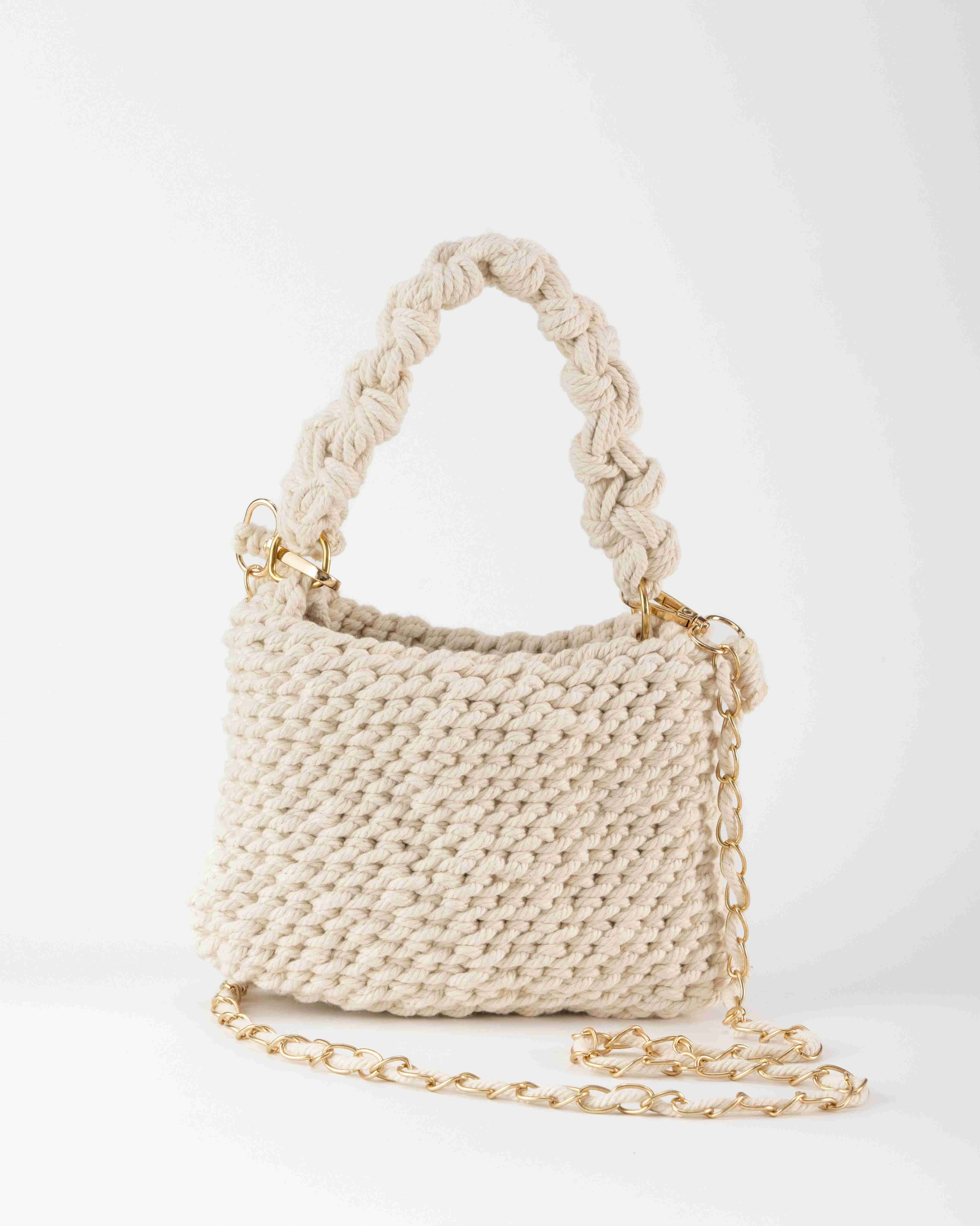 Mini Tote Bag - Ivory